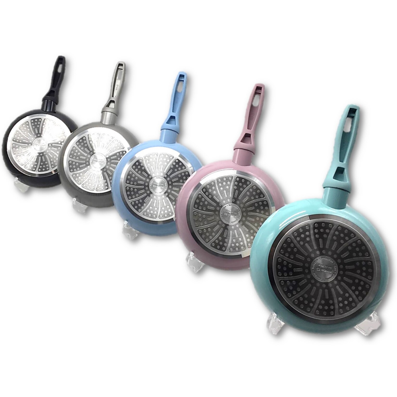 alpina Flachbratpfanne, &Oslash; 28 cm - schwarz - Bild 1