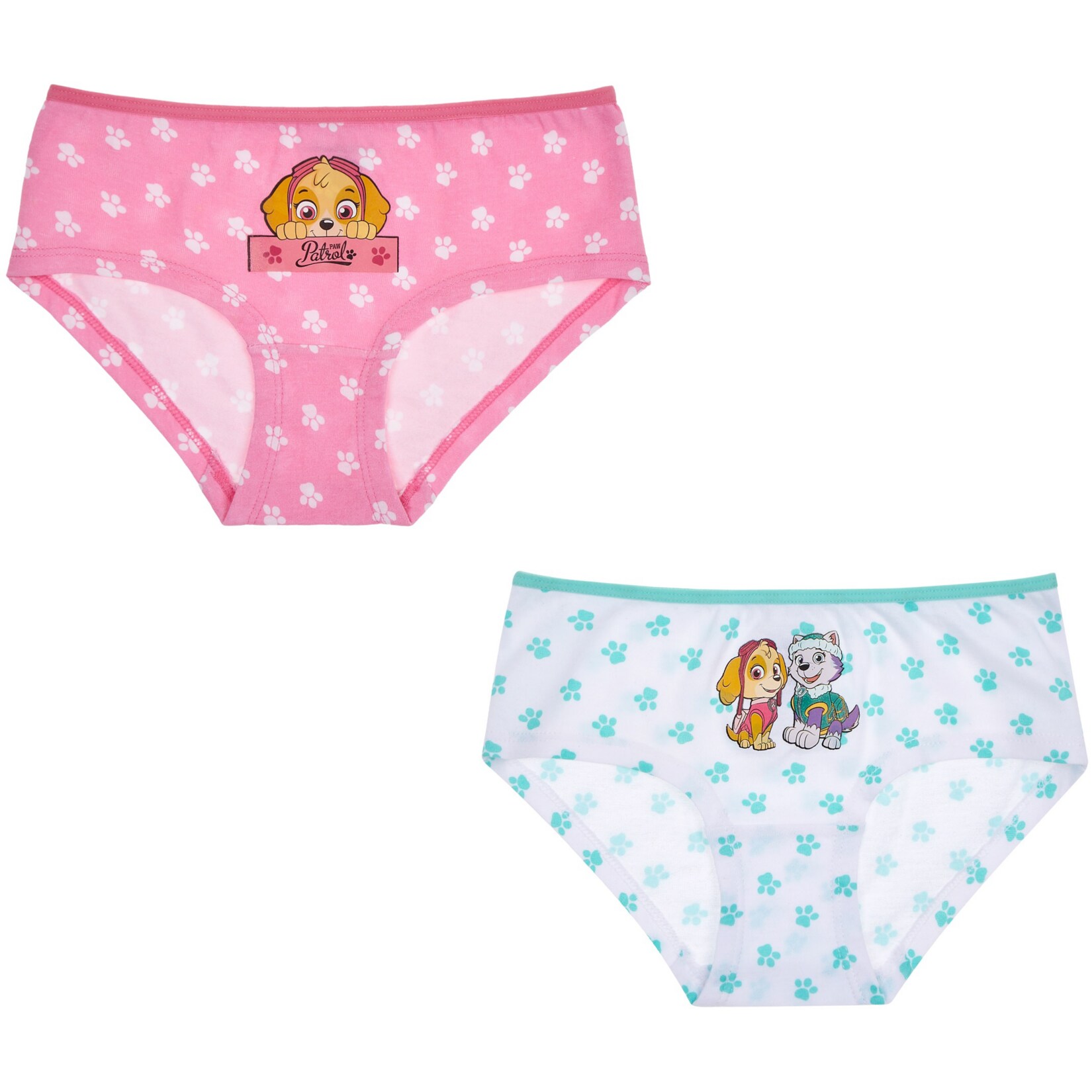 M&auml;dchen Slips - 2er Set , Paw Patrol M&auml;dchen Gr. 98/104 - Bild 1