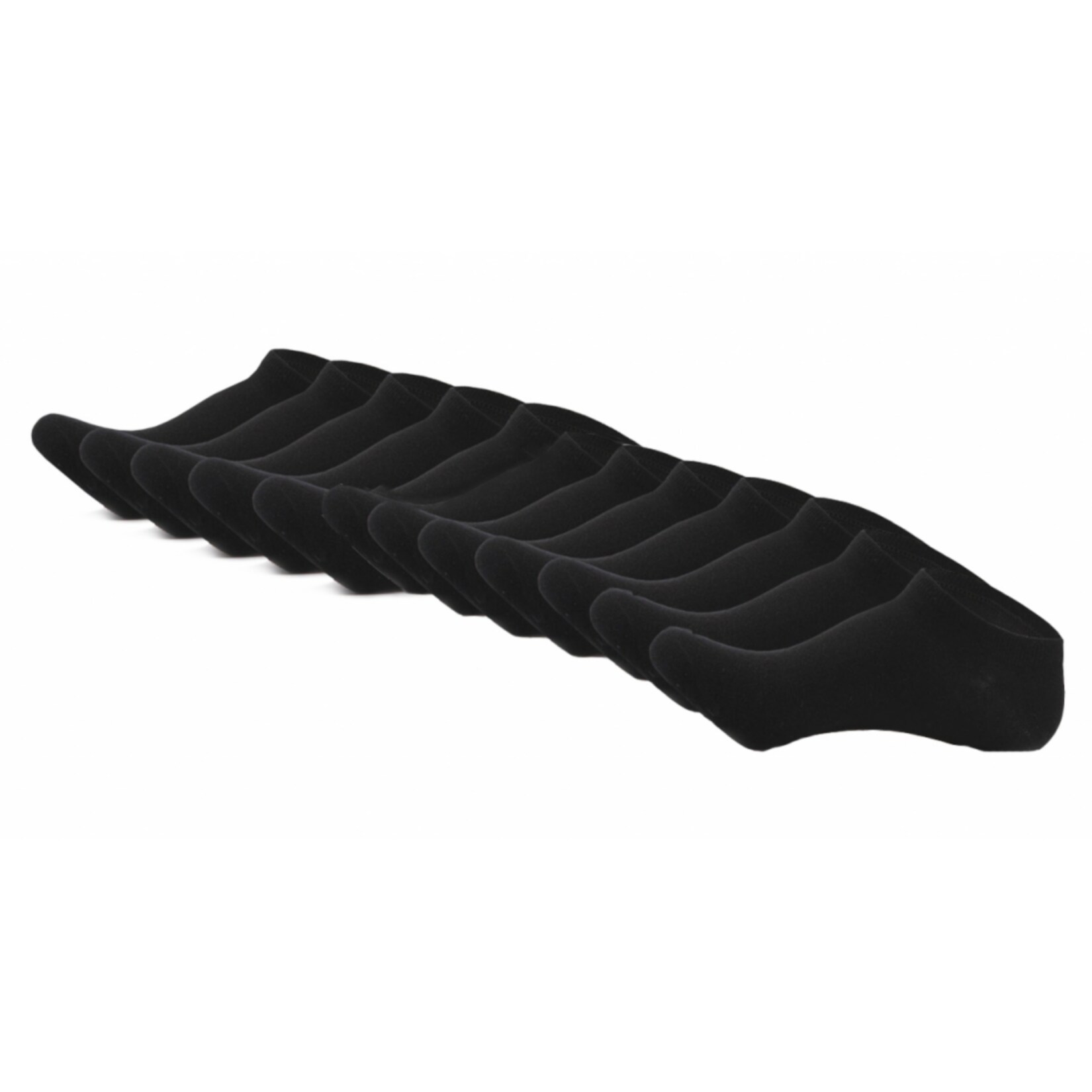 Garcia Pescara 6 Paar Sneaker Socken in schwarz aus Baumwolle F&uuml;&szlig;linge, Gr&ouml;&szlig;e 40-46, schwarz - Bild 1