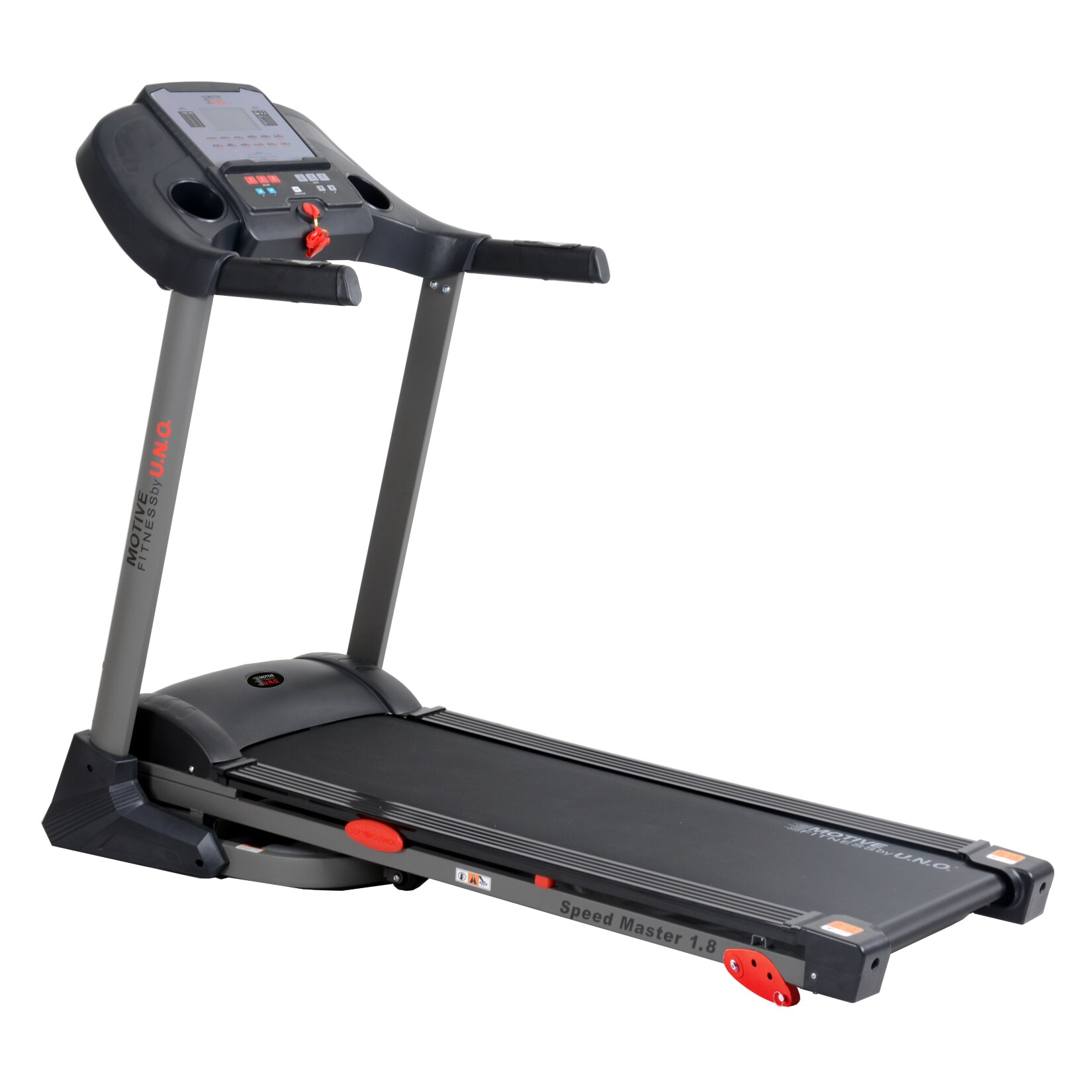 Motive Fitness by U.N.O. Laufband Speed Master 1.8M schwarz - Bild 1