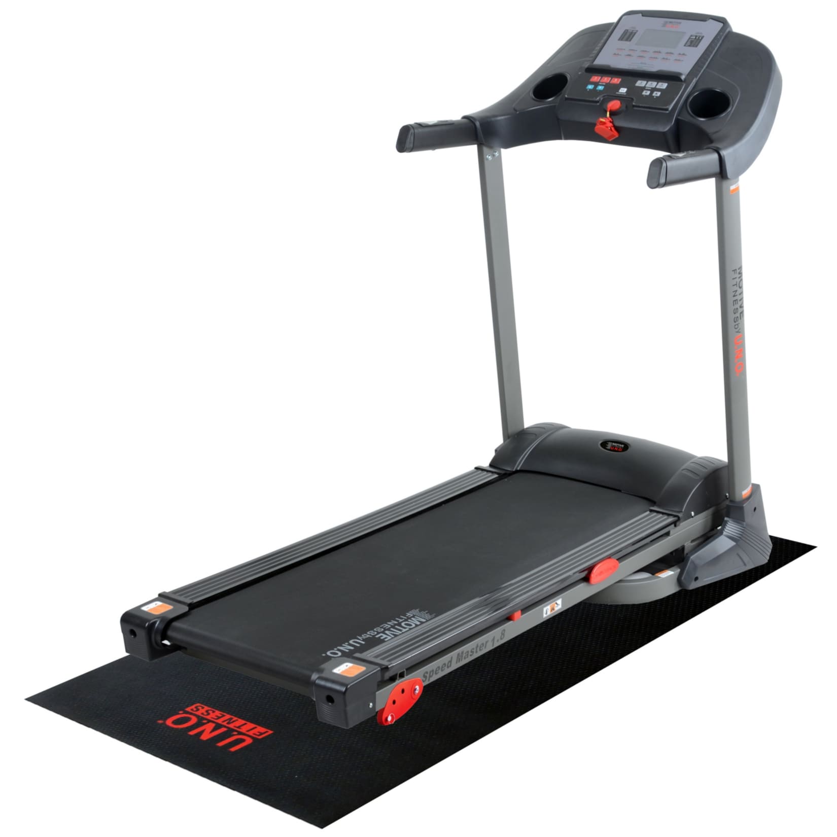 Motive Fitness by U.N.O. Laufband Speed Master 1.8M inkl. Schutzmatte - Bild 1