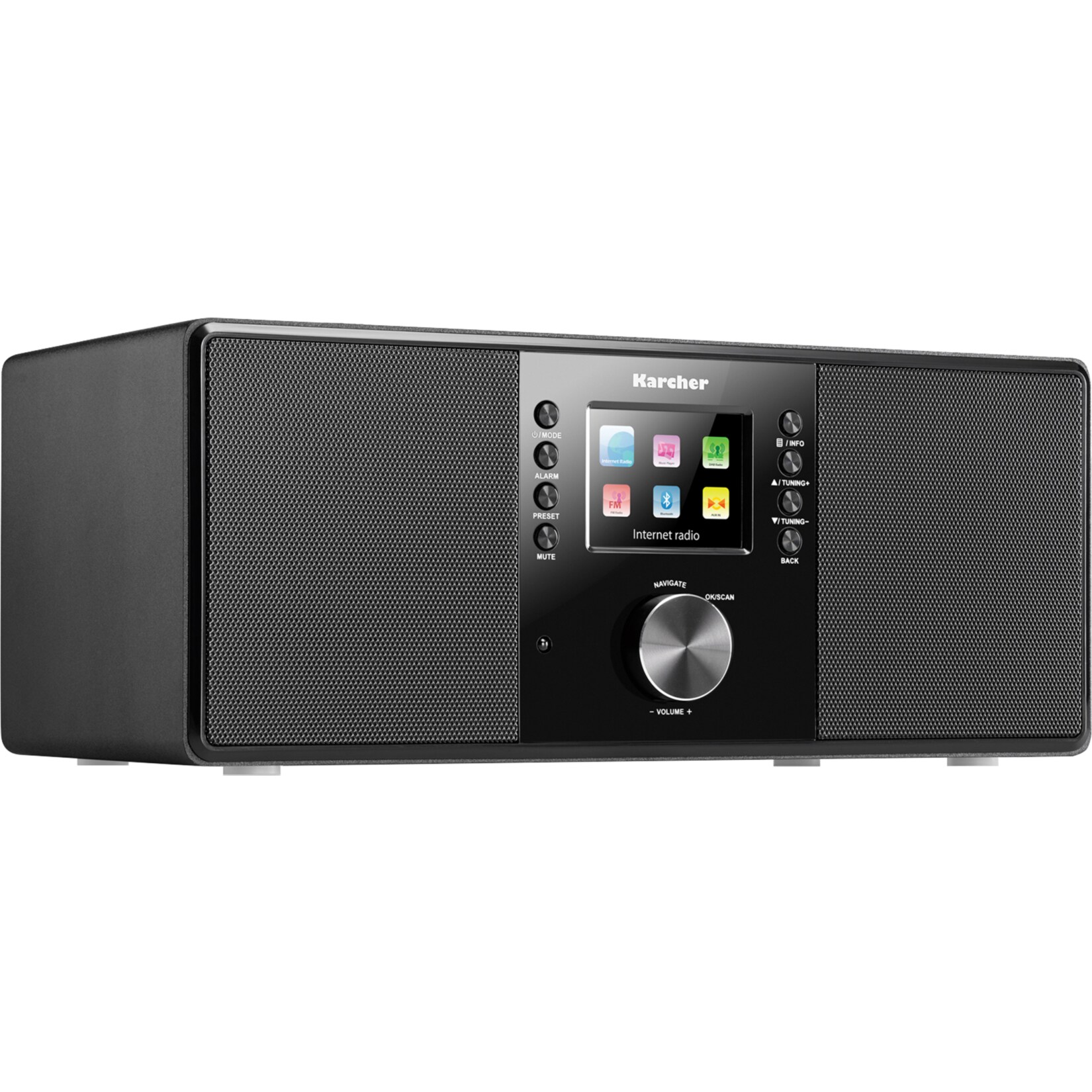 Karcher DAB 7000i W-LAN-Internetradio & DAB+/UKW-Radio - Bild 1