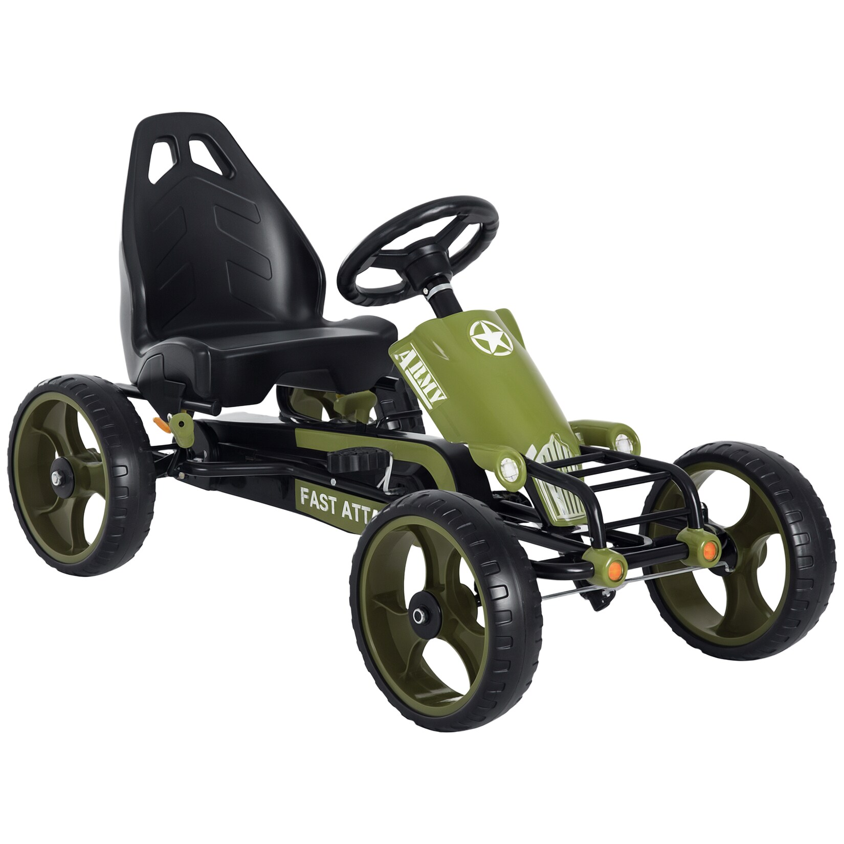 Go Kart Metall, Kunststoff