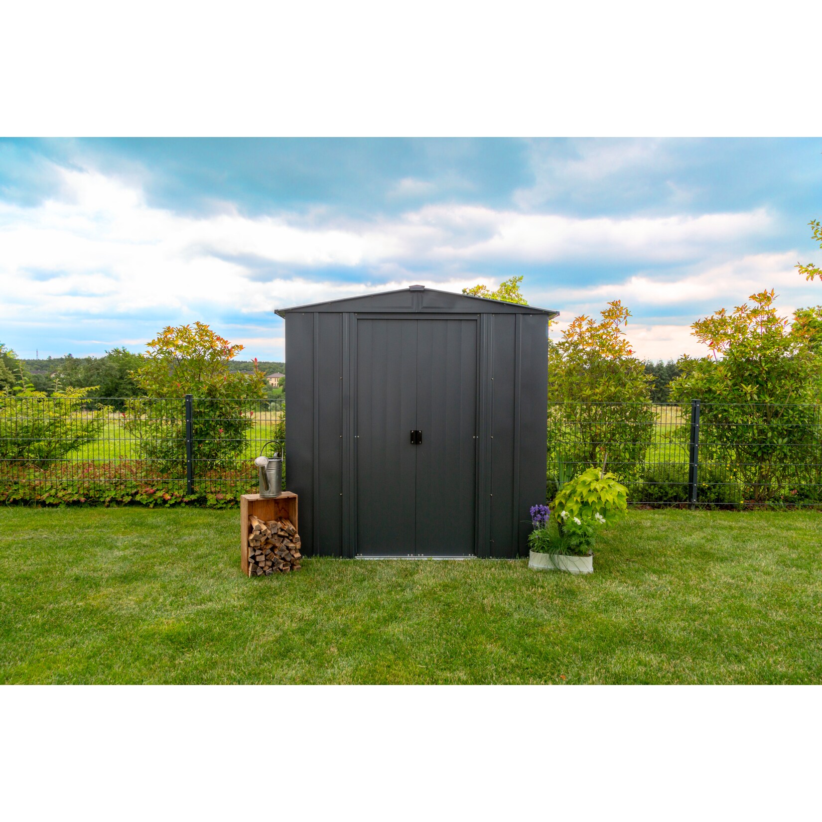 Spacemaker Metallger&auml;tehaus 194 x 151 cm - Bild 1