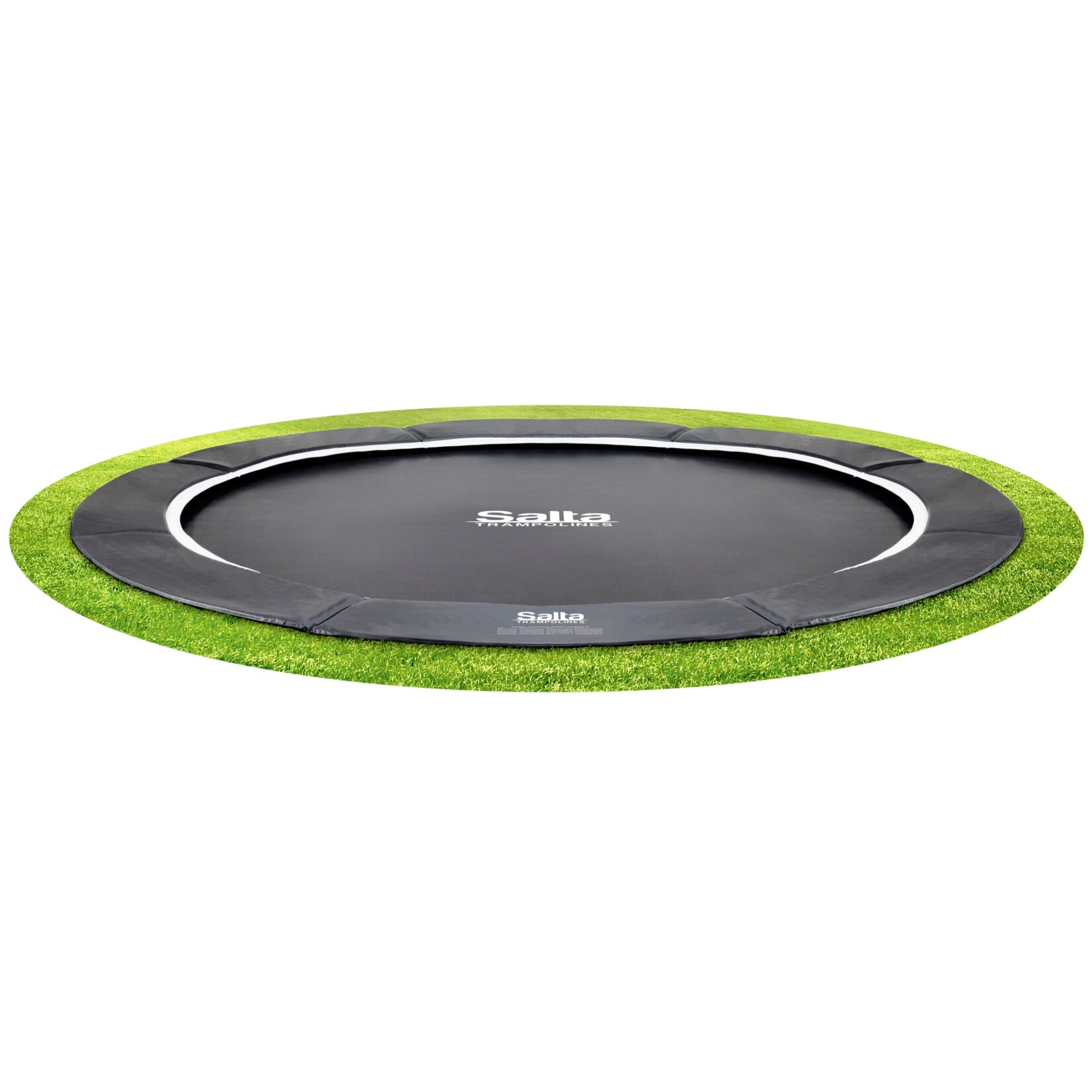 Salta Royal Baseground - rund - Ø427cm - 14ft - Schutzrand Schwarz