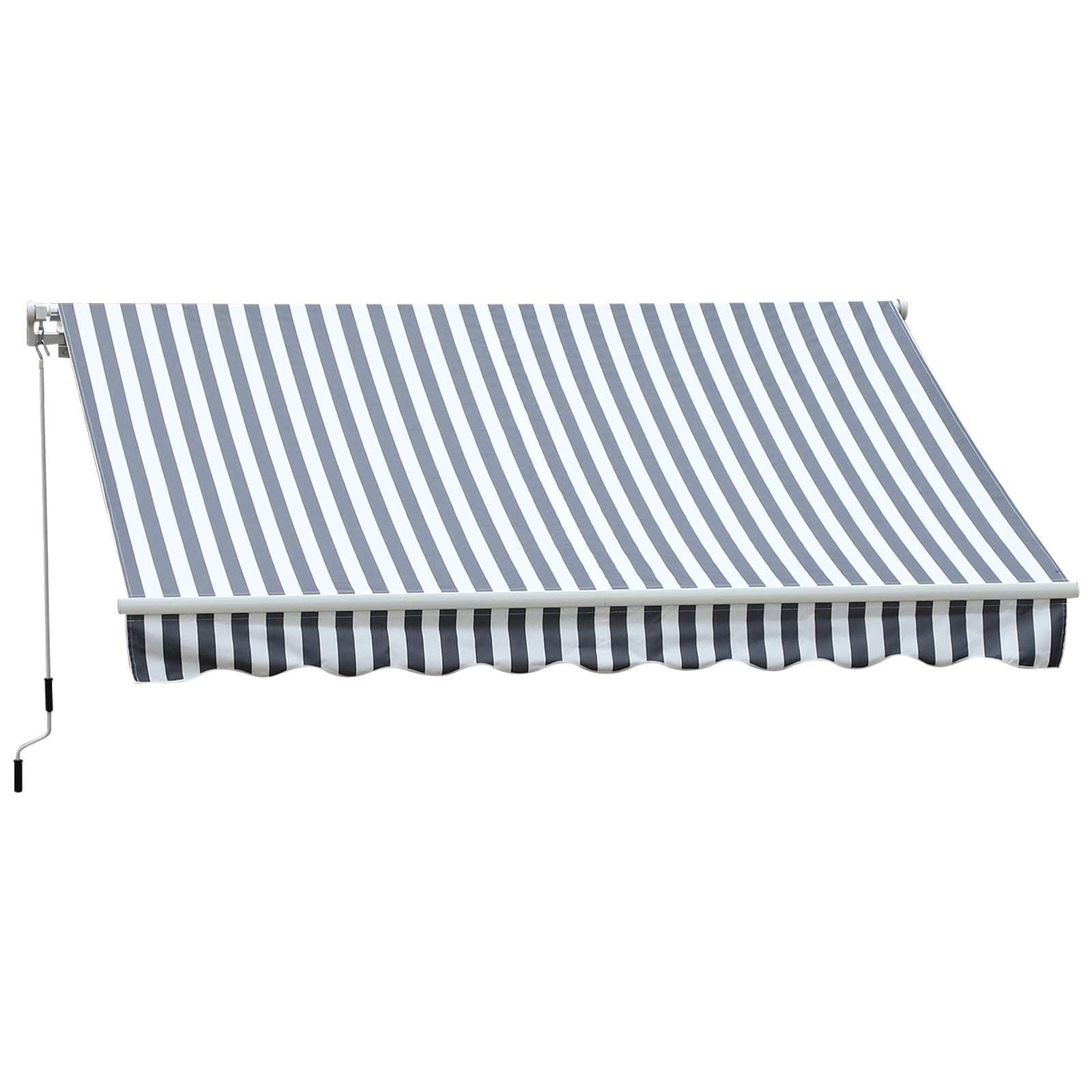 Outsunny Markise Aluminium, Polyester - Bild 1