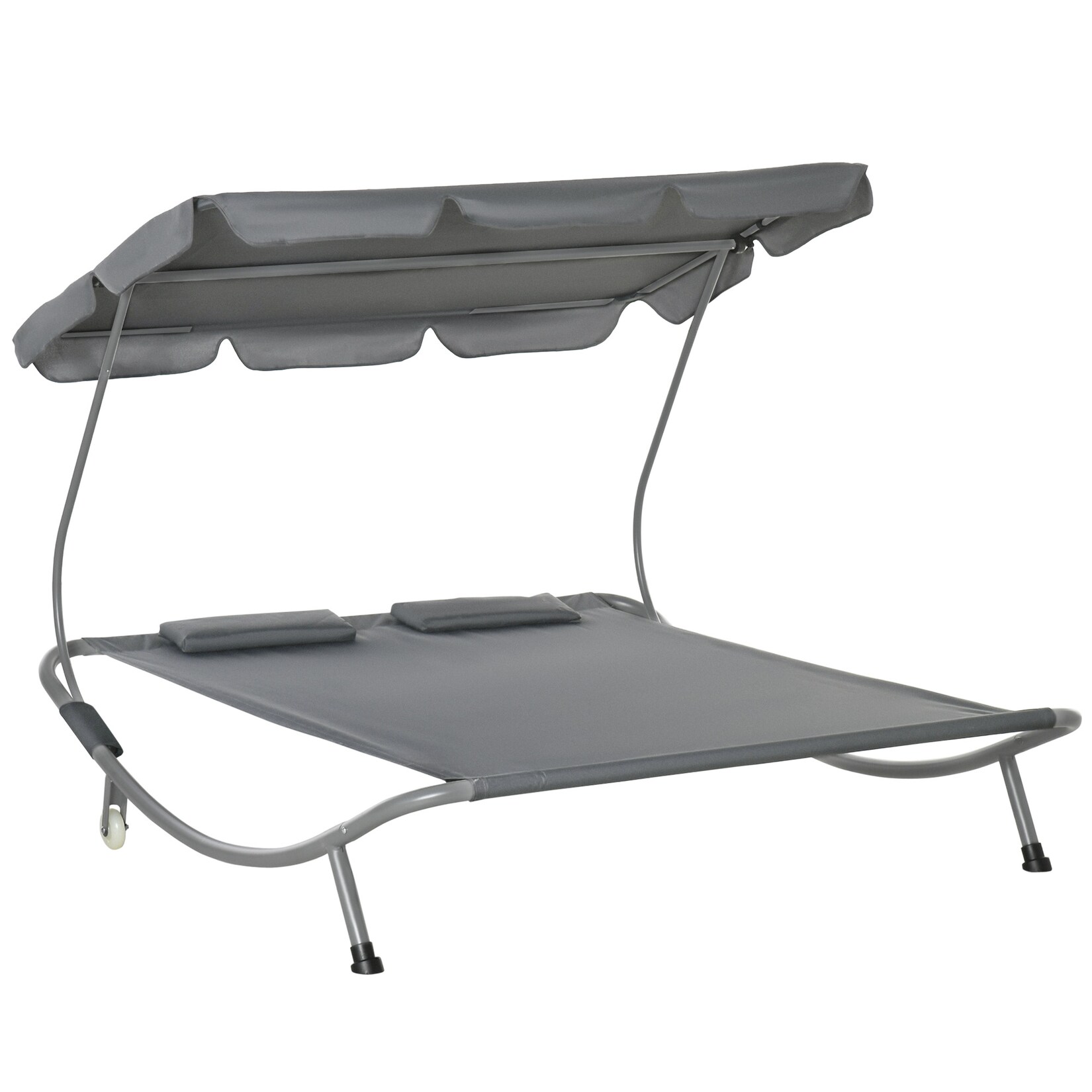 Outsunny Sonnenliege Stahl, Oxford, Polyester | 04250871252800