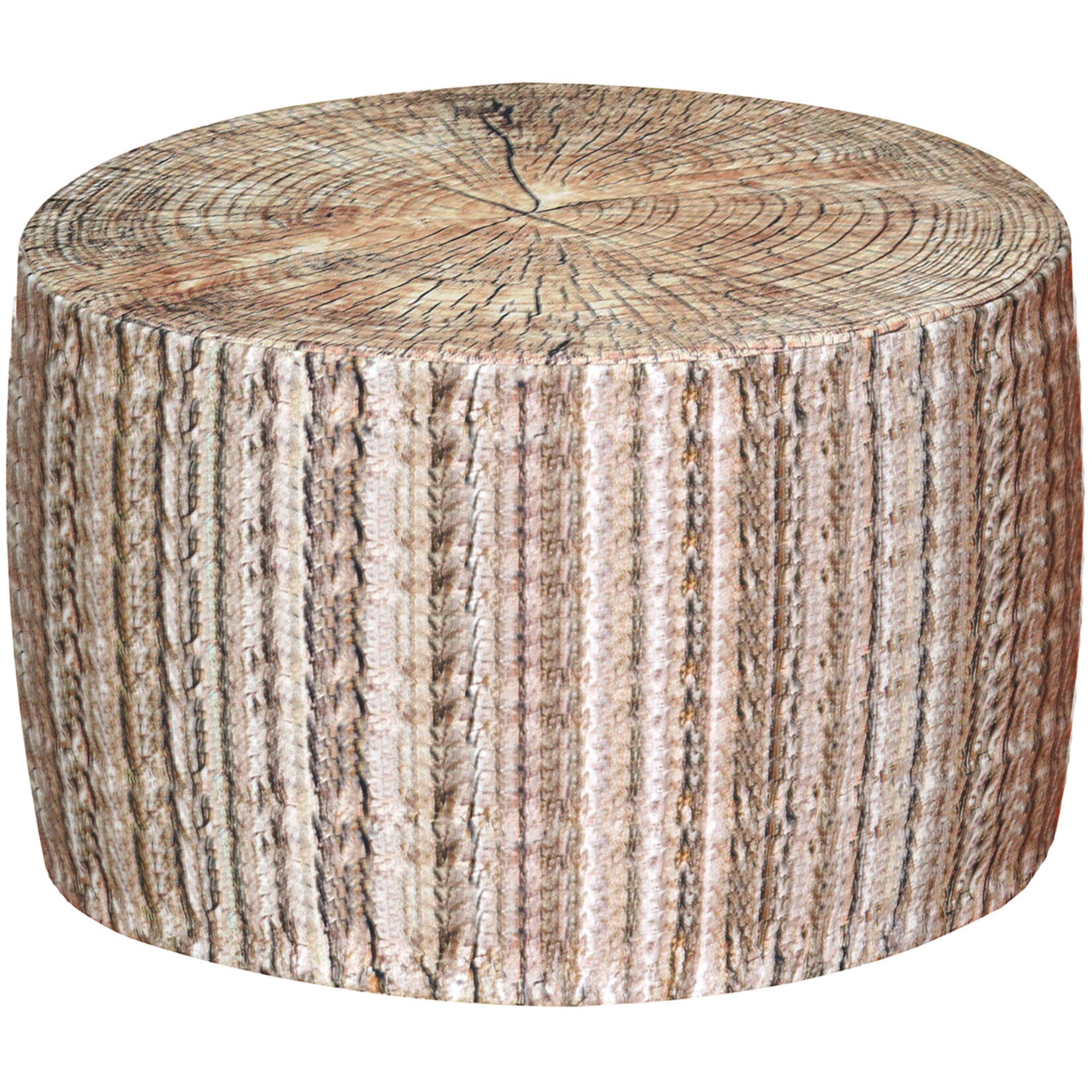 Dekor Sitzhocker - Baumstamm - Bild 1