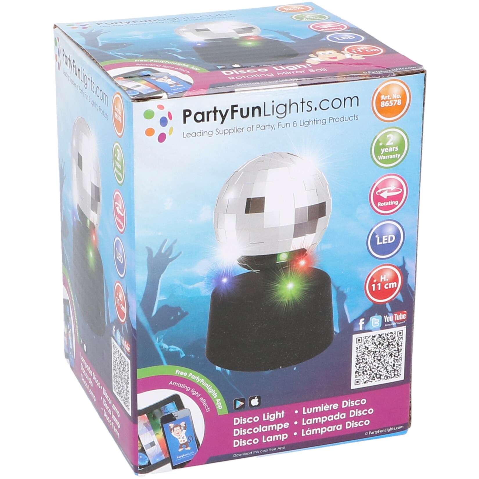 Party Funlights - Disco Kugel - Bild 1