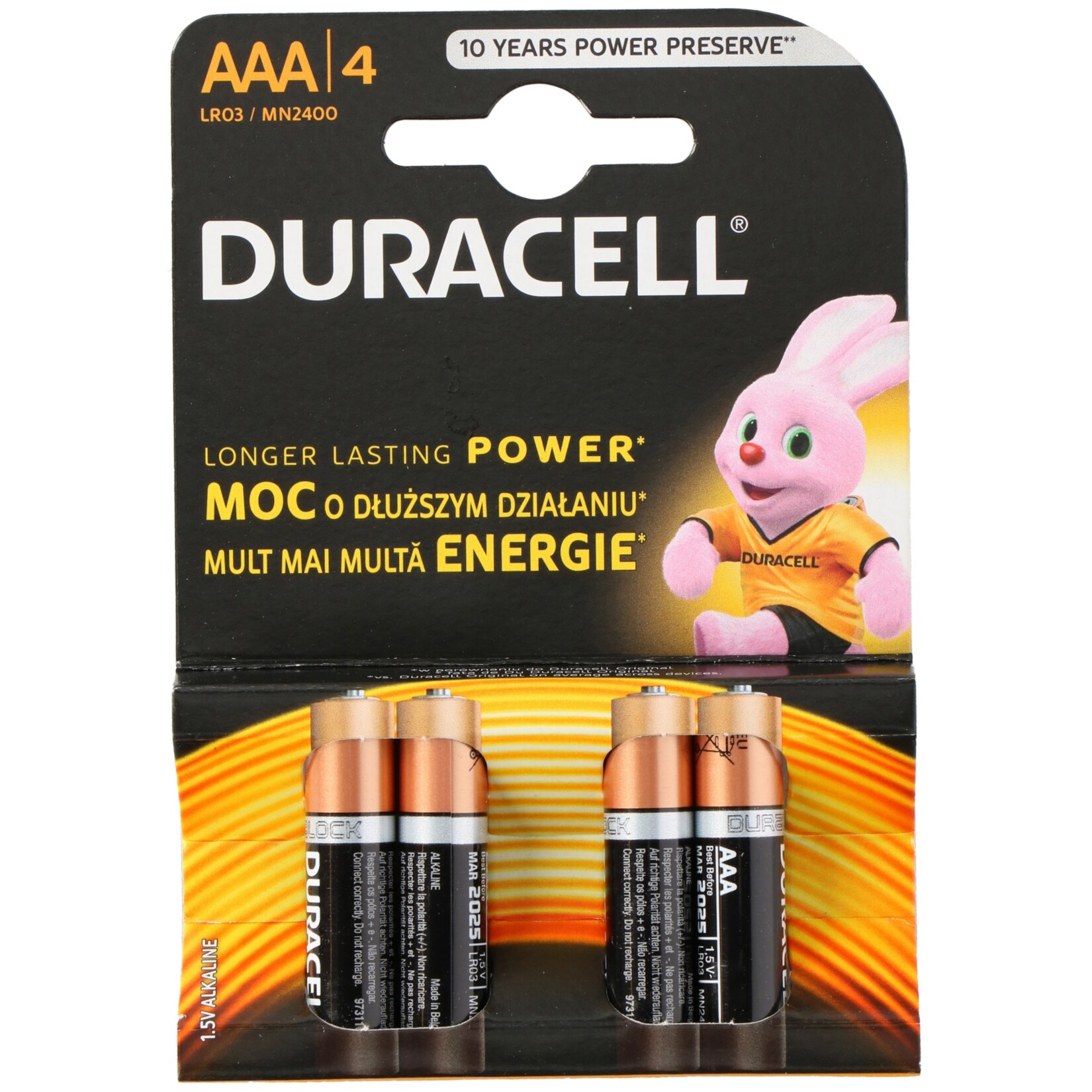 Duracell 4er pack - AAA - Bild 1