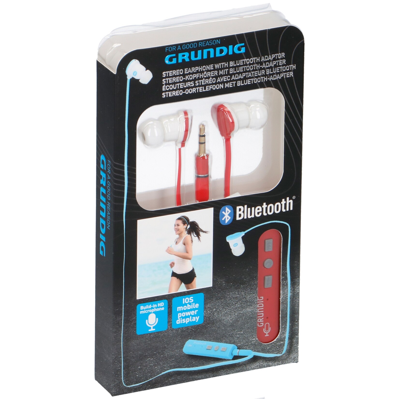 Grundig Kopfh&ouml;rer BT in Ear - Rot - Bild 1