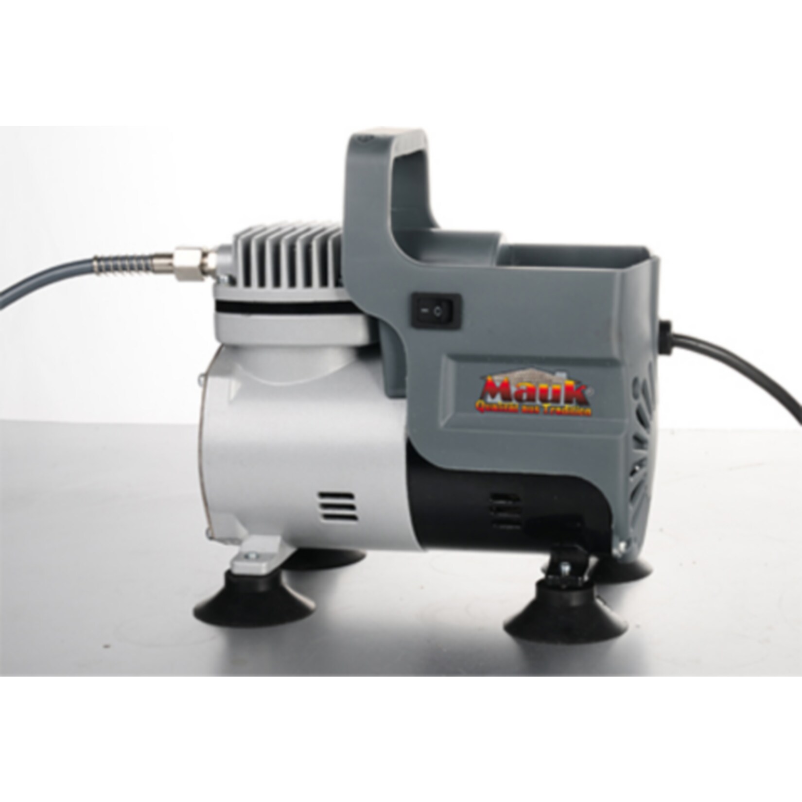 MAUK Airbrush Kompressor Set mit Farben und Zubeh&ouml;r - Bild 1