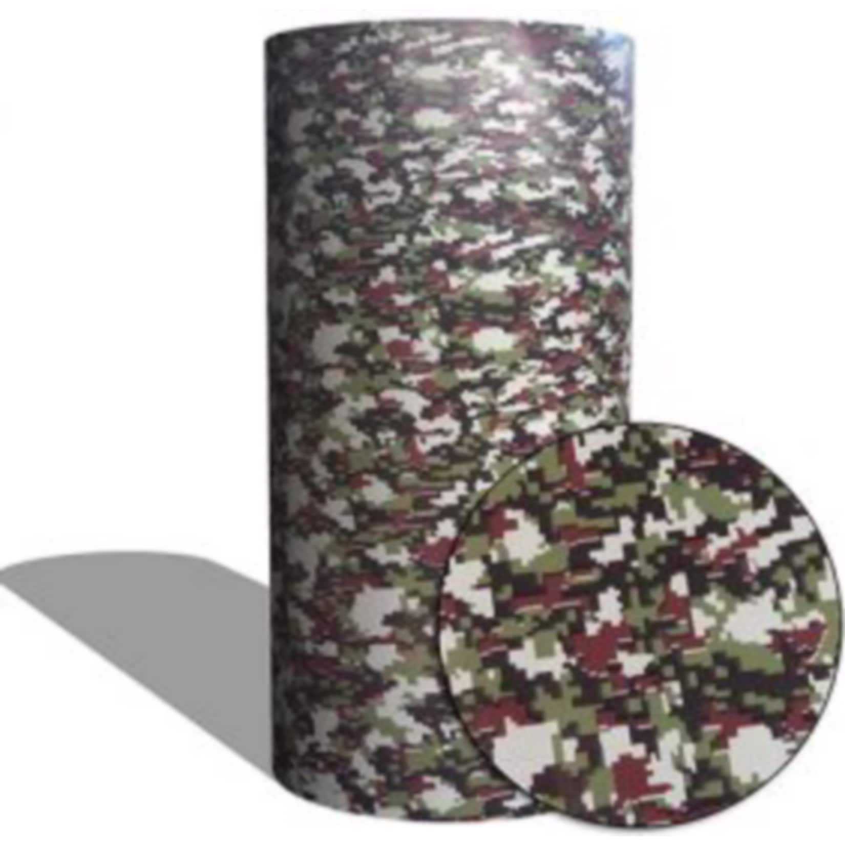 MAUK Carbon Folie Auto- K&uuml;chen- Deko- Folie "Wood`n Jungle Camouflage vinyl" - Bild 1