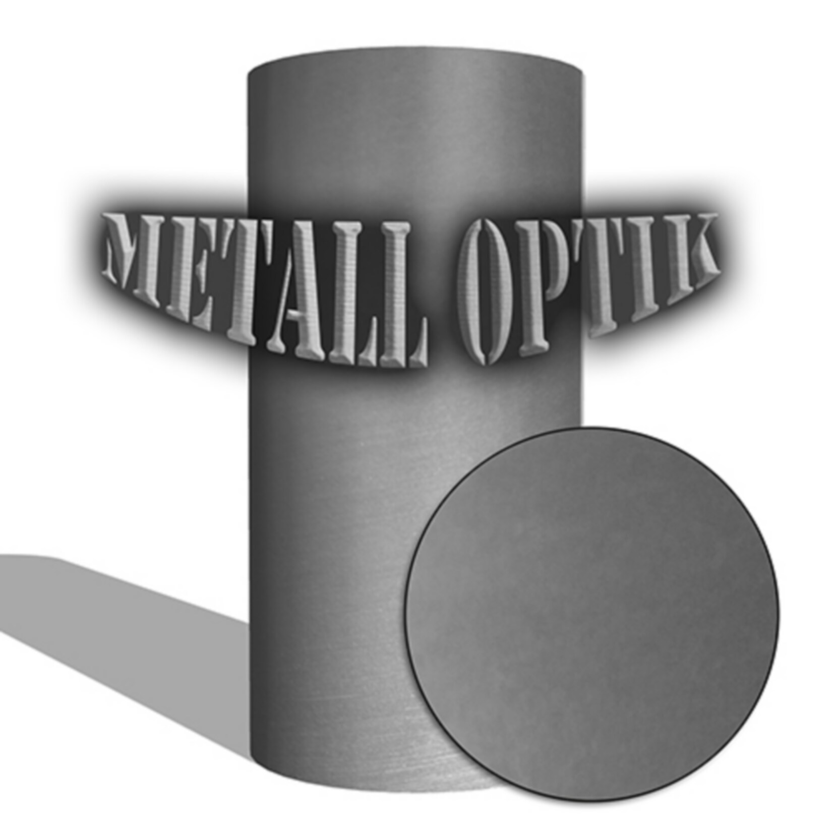 MAUK Carbon Folie Auto- K&uuml;chen- Deko- Folie "Brushed metal vinyl silver" - Bild 1