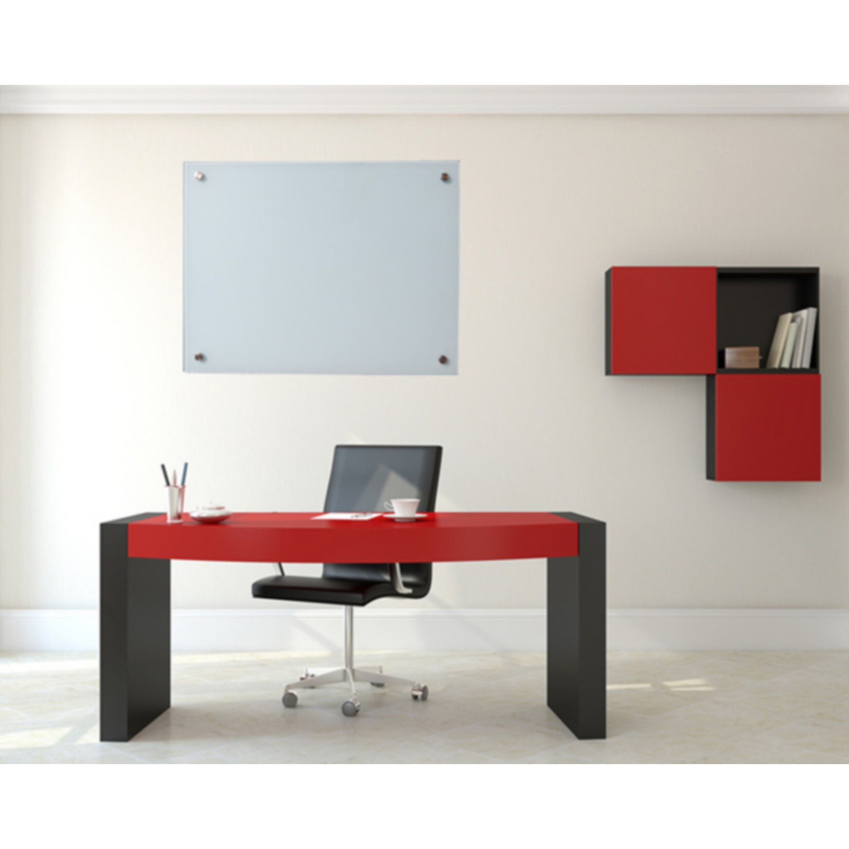 Mauk Glas Wandheizer 600 Watt wei&szlig; 106*66 cm - Bild 1