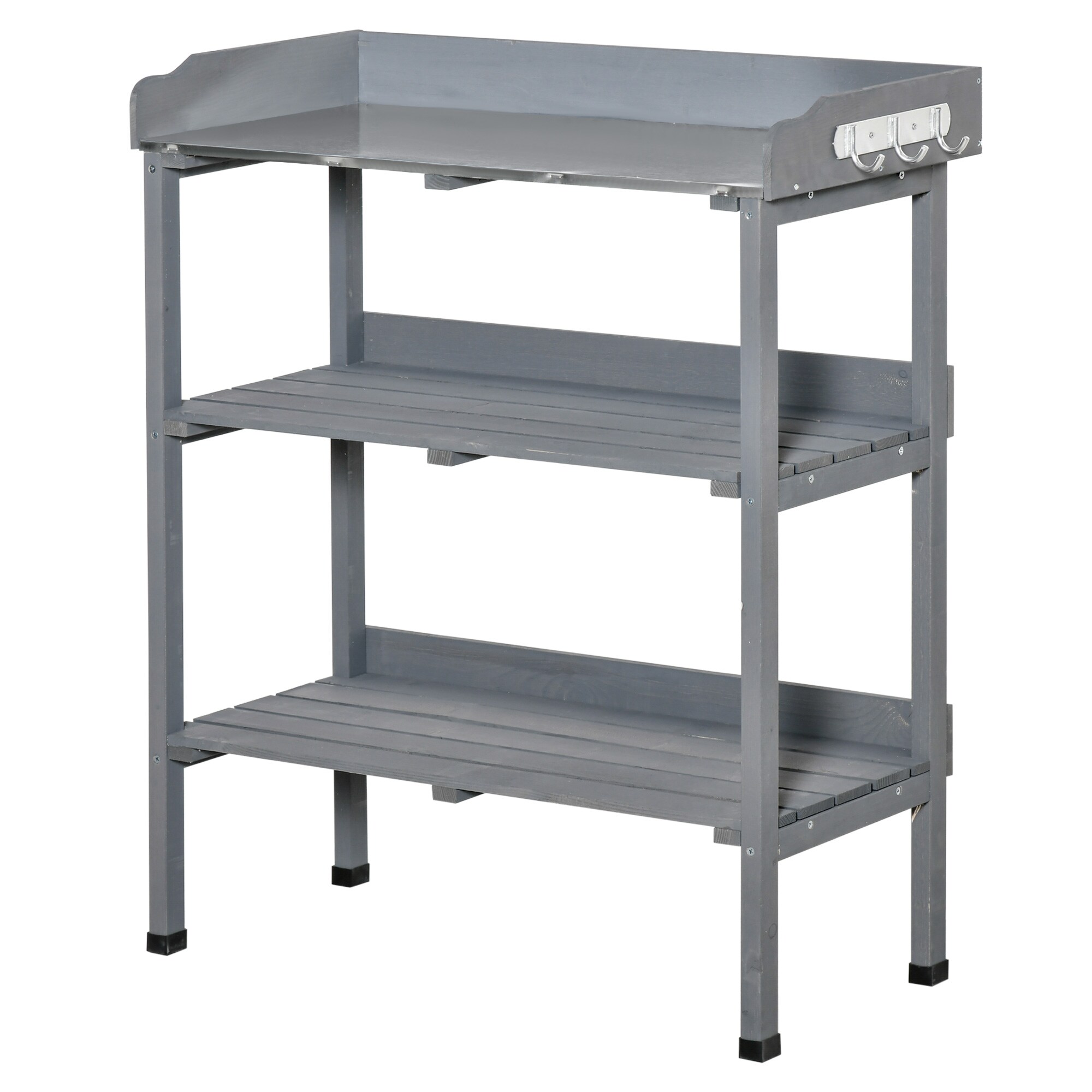 Outsunny Pflanztisch Tannenholz - Bild 1