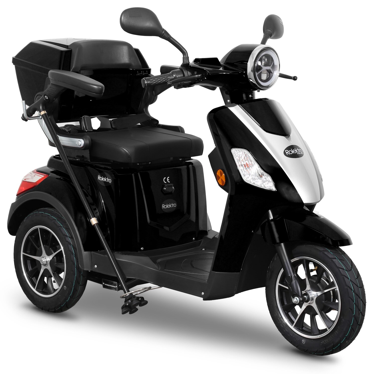 Rolektro E-Trike 25, V.2 in Schwarz - Bild 1