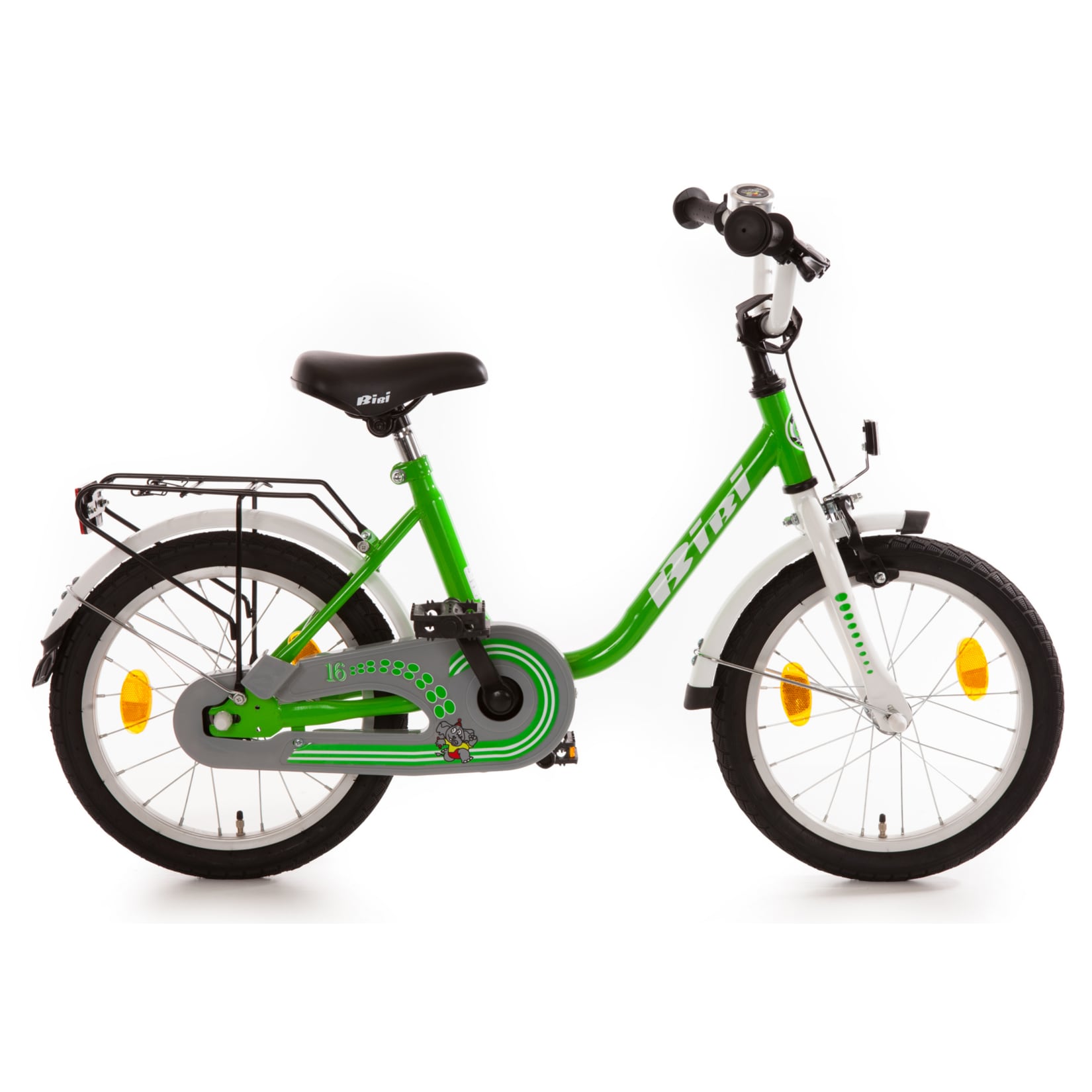 Bachtenkirch Kinderfahrrad "BiBi" gr&uuml;n/wei&szlig; 16" - Bild 1