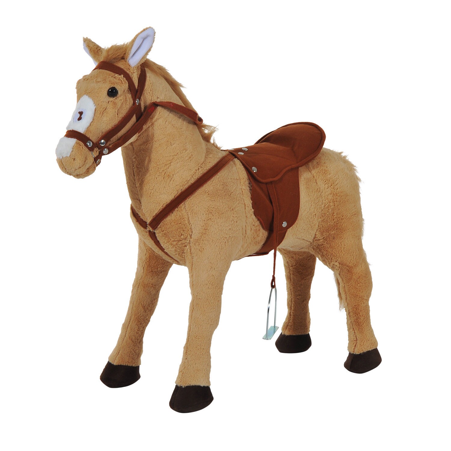 Reitpferd Plüsch, Eisen