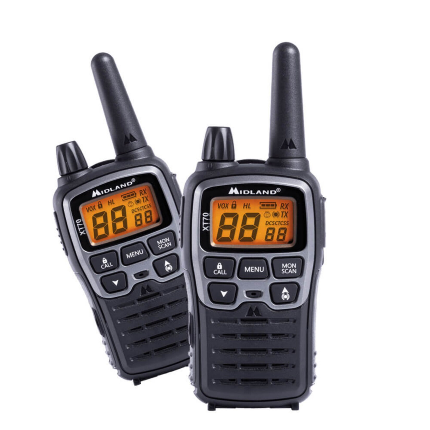 Midland XT70 PMR/LPD-Handfunkgerät 2er Set | 08011869197208