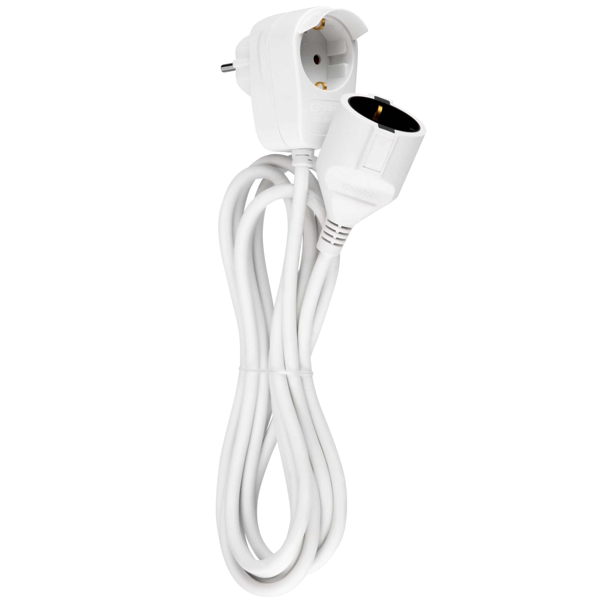 REV Powersplit Schutzkontakt-Verl&auml;ngerung, ca. 3m - Bild 1