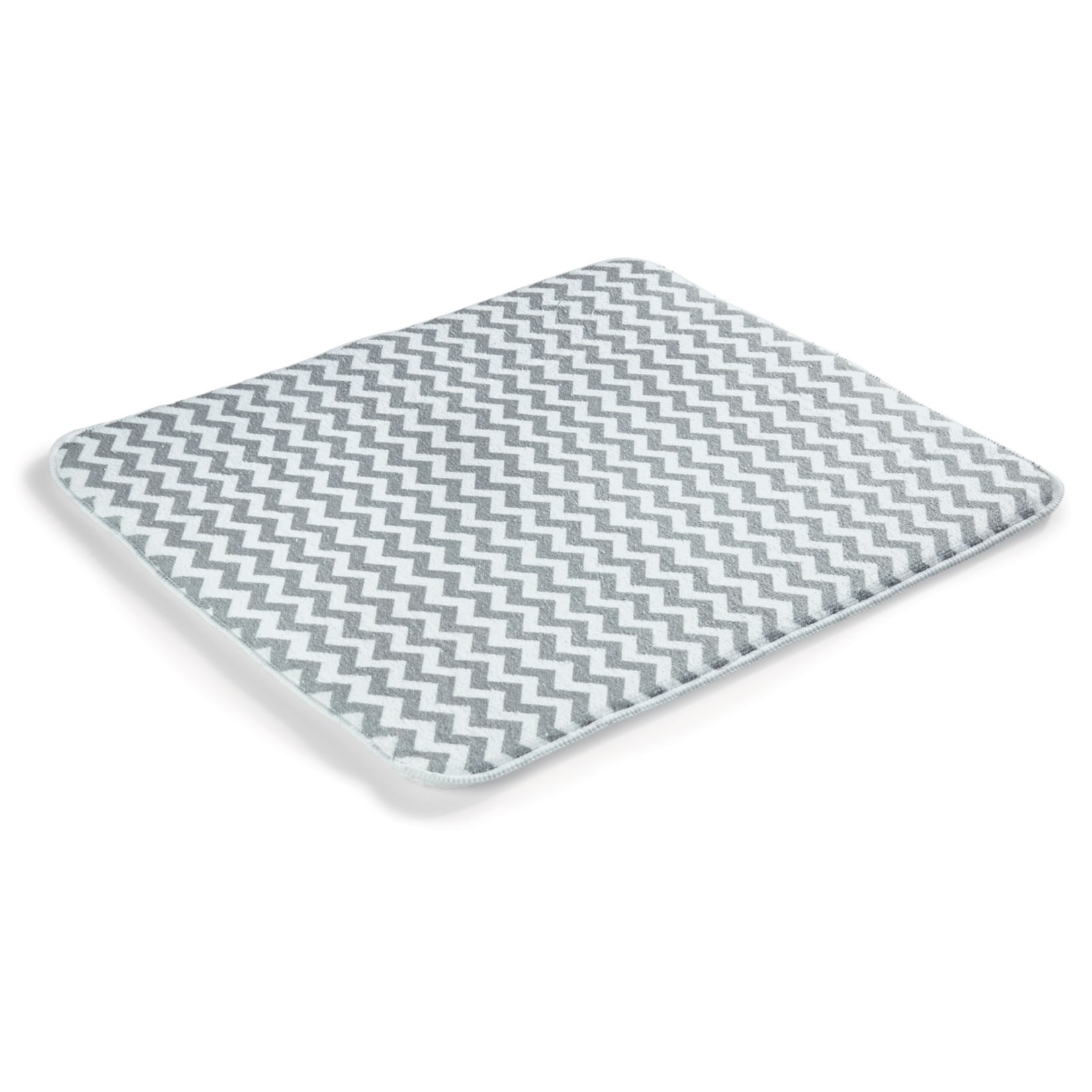 Abtropfmatte - grau/wei&szlig; - Bild 1