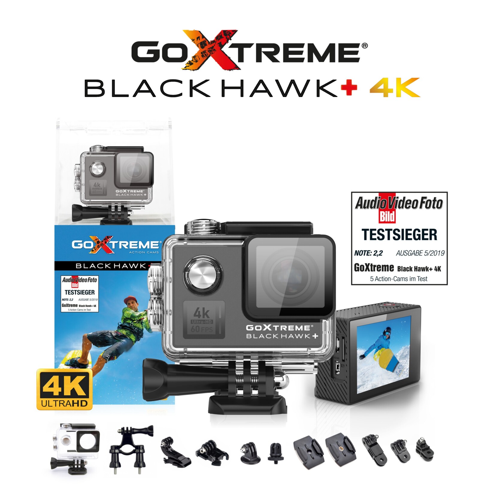 GoXtreme Black Hawk + 4 K ActionCam - Bild 1