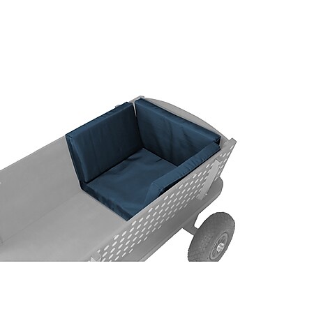 Beachtrekker Style Sitzkissen für Holzbollerwagen, Blau - Bild 1