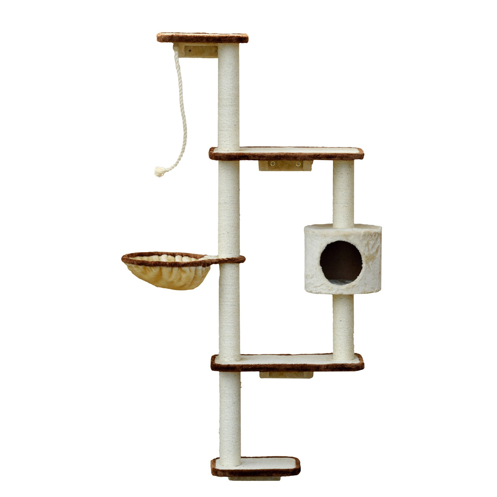 Silvio Design Wandkratzbaum Mabel beige-braun - Bild 1
