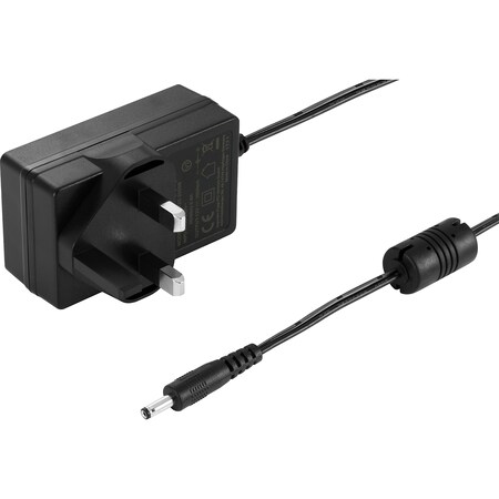 Poppstar Steckernetzteil 12V 2A Stromadapter Universal-Netzteil (Adapter  für externe Festplatten-Gehäuse, Dockingstation, 150cm)
