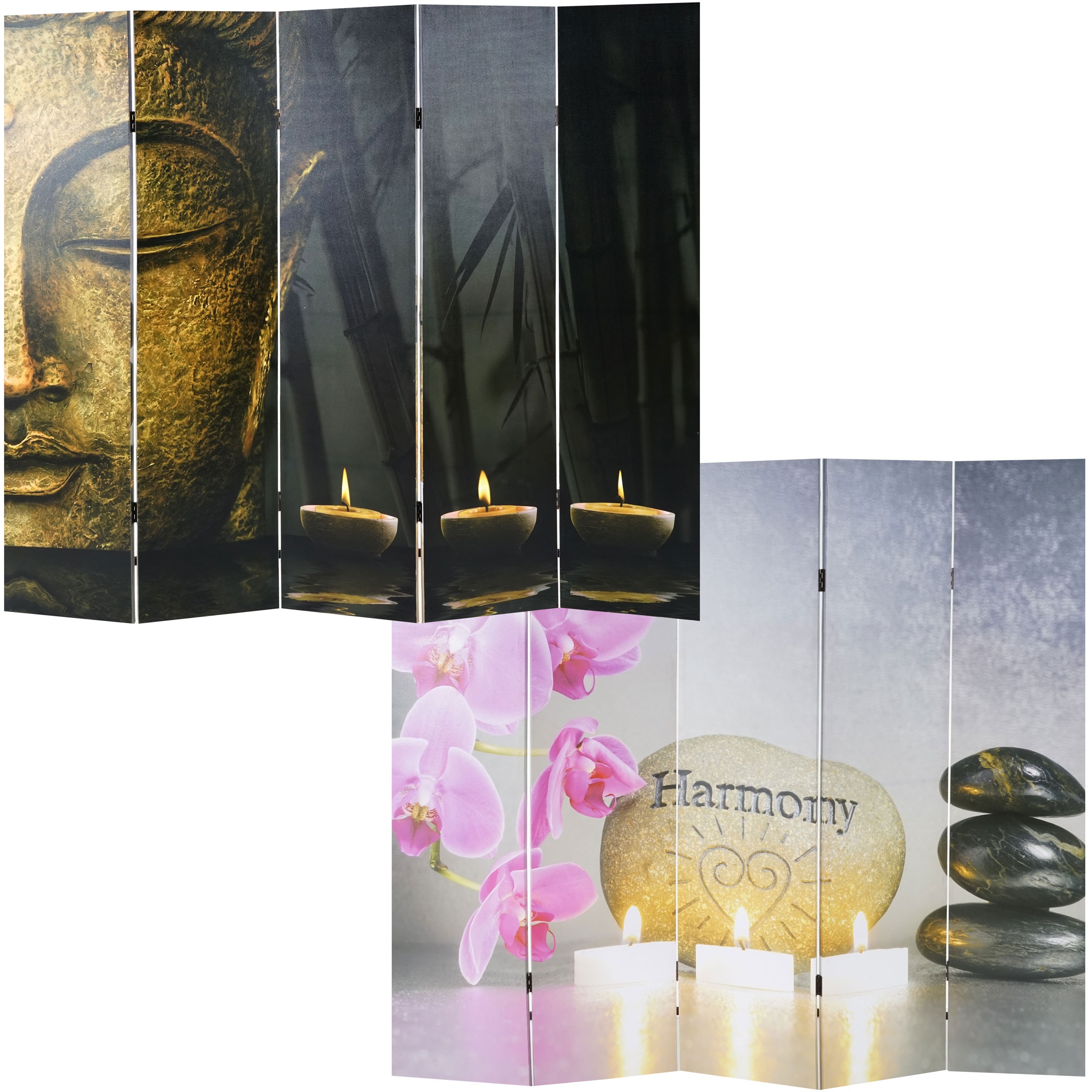 Foto-Paravent Oriental, Paravent Raumteiler Trennwand ~ 180x200 cm - Bild 1