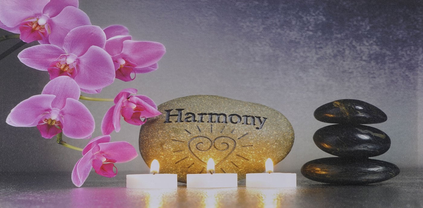 LED-Bild, Leinwandbild Wandbild Leuchtbild, Timer MVG-zertifiziert ~ 110x55cm Harmony, flackernd - Bild 1