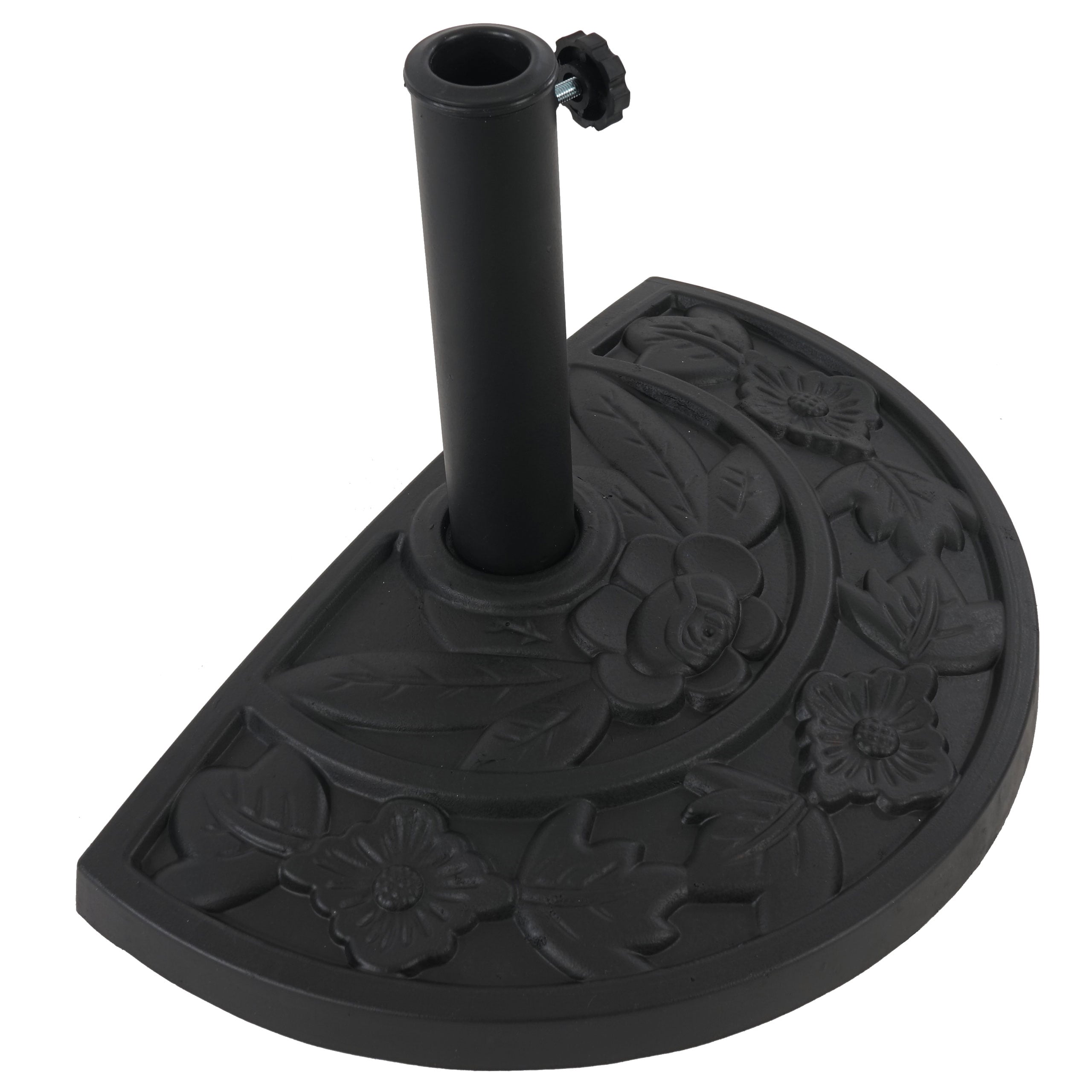 Sonnenschirmst&auml;nder halbrund Lorca, Schirmst&auml;nder Sonnenschirmfu&szlig;, Gu&szlig;optik - Bild 1