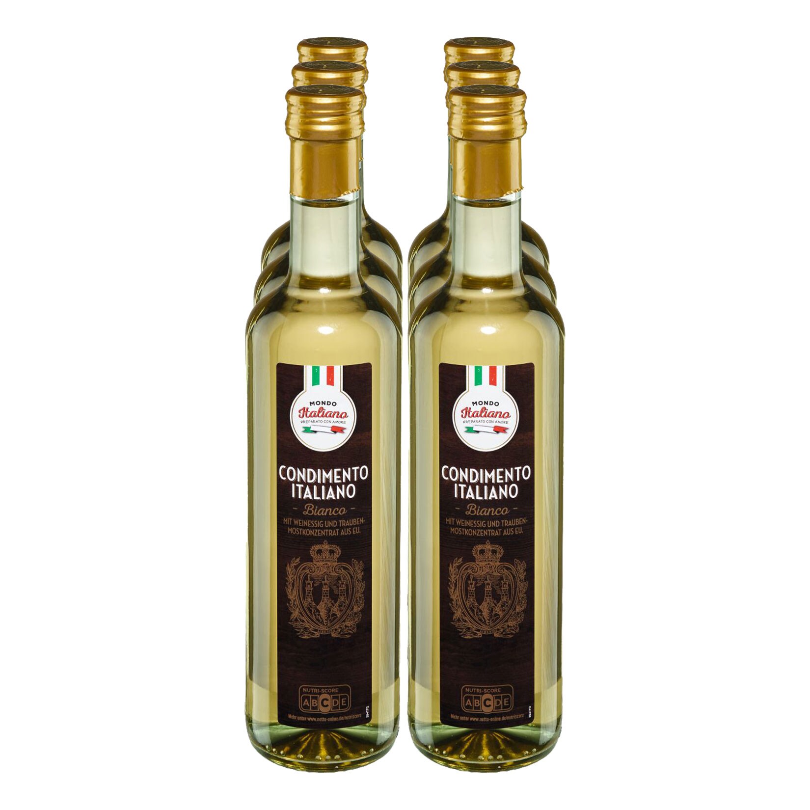 Mondo Italiano Condimento Bianco 500 ml, 6er Pack - Bild 1