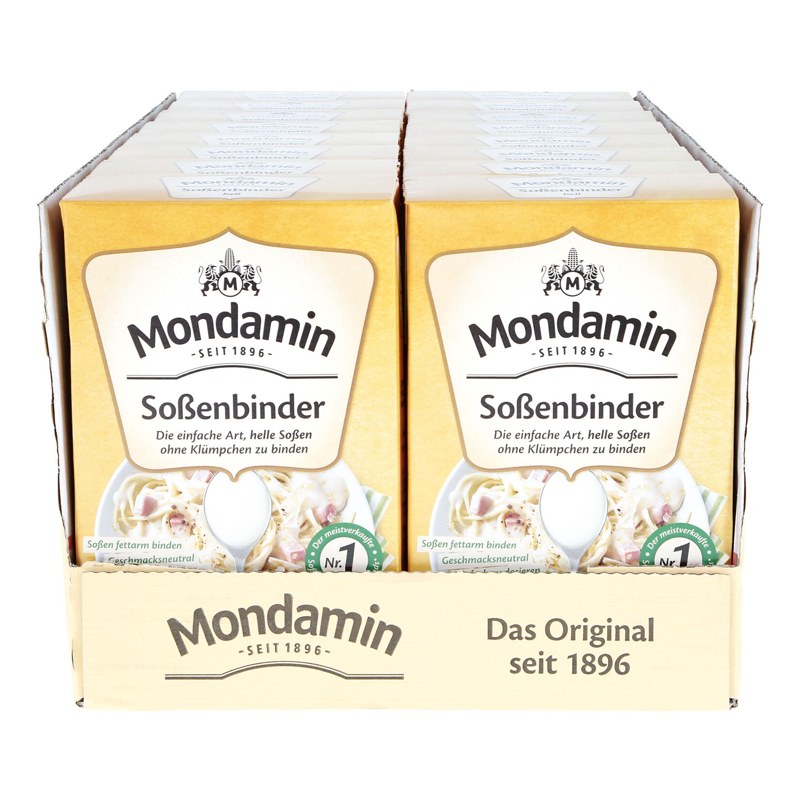 Mondamin Soßenbinder dunkel 250 g, 16er Pack