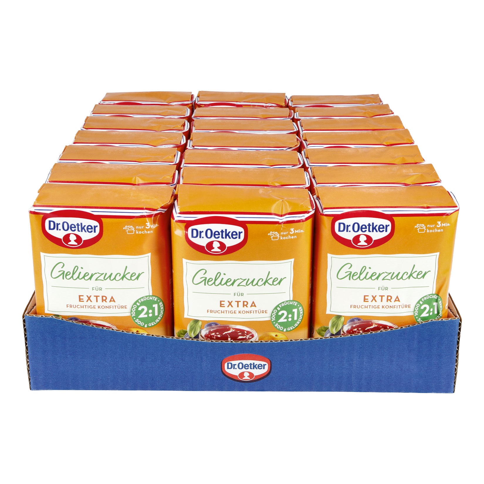 Dr. Oetker Gelierzucker 2:1 500 g, 21er Pack - Bild 1