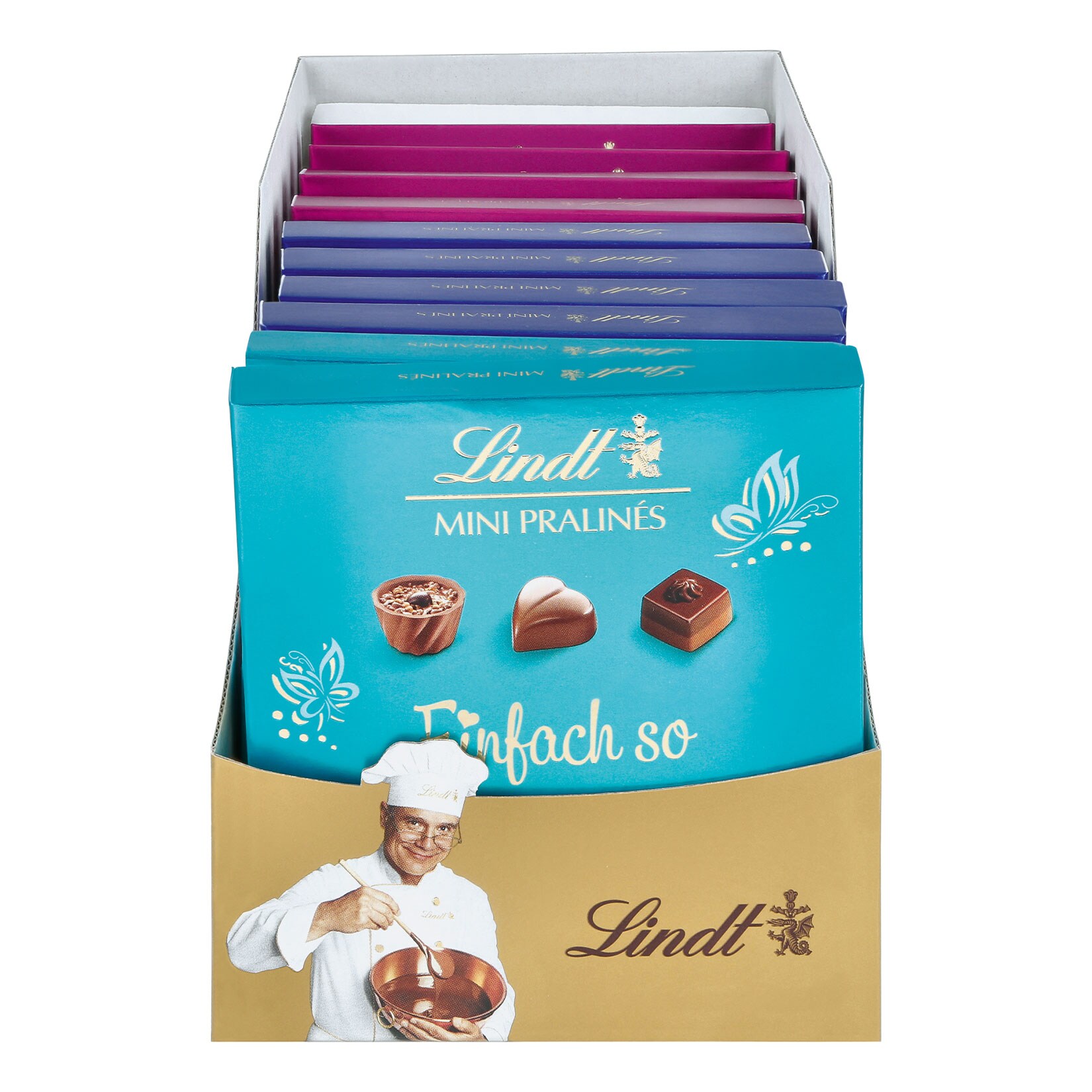 Lindt Mini Pralin&eacute;s 44 g, 10er Pack - Bild 1