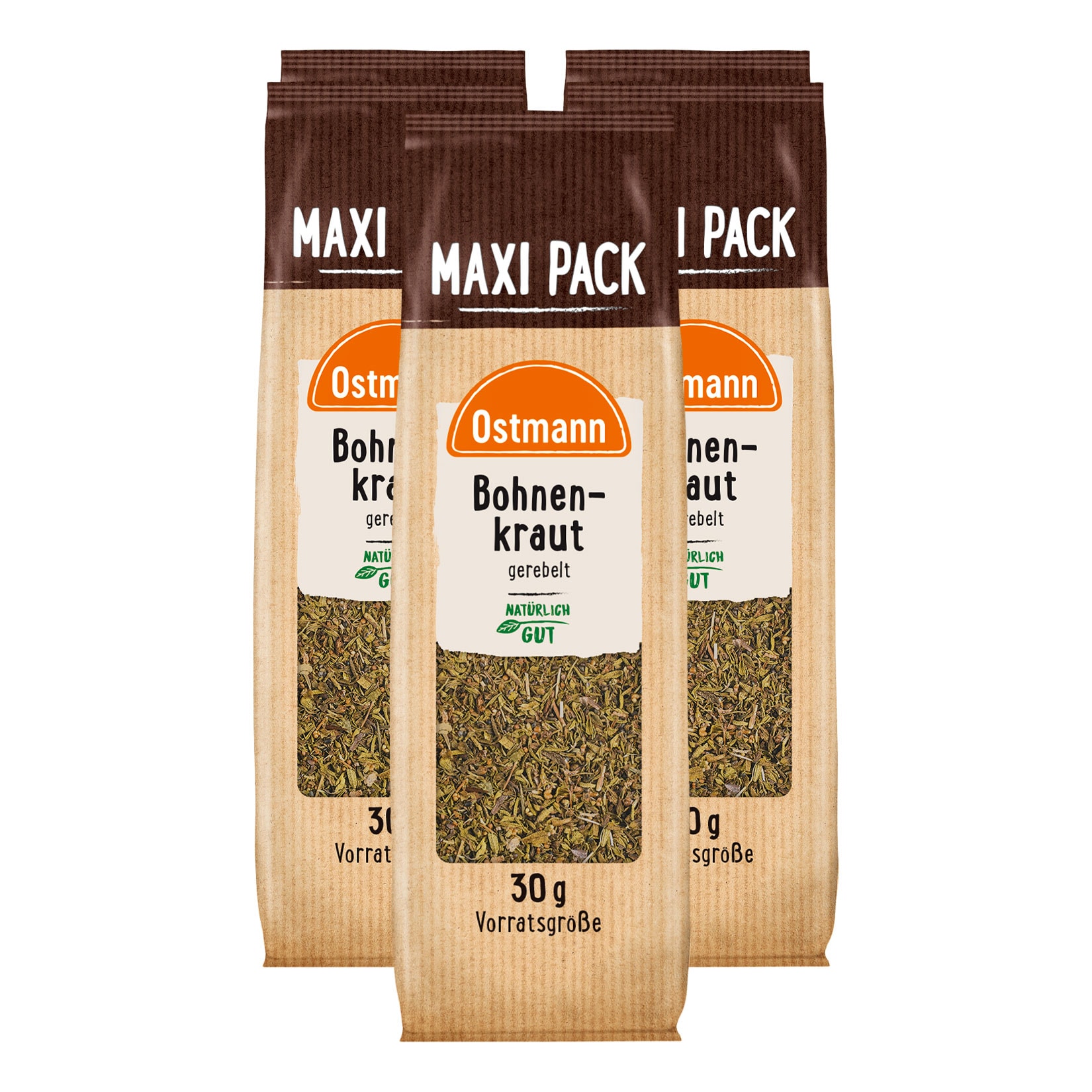 Ostmann Bohnenkraut gerebelt 30 g, 5er Pack - Bild 1