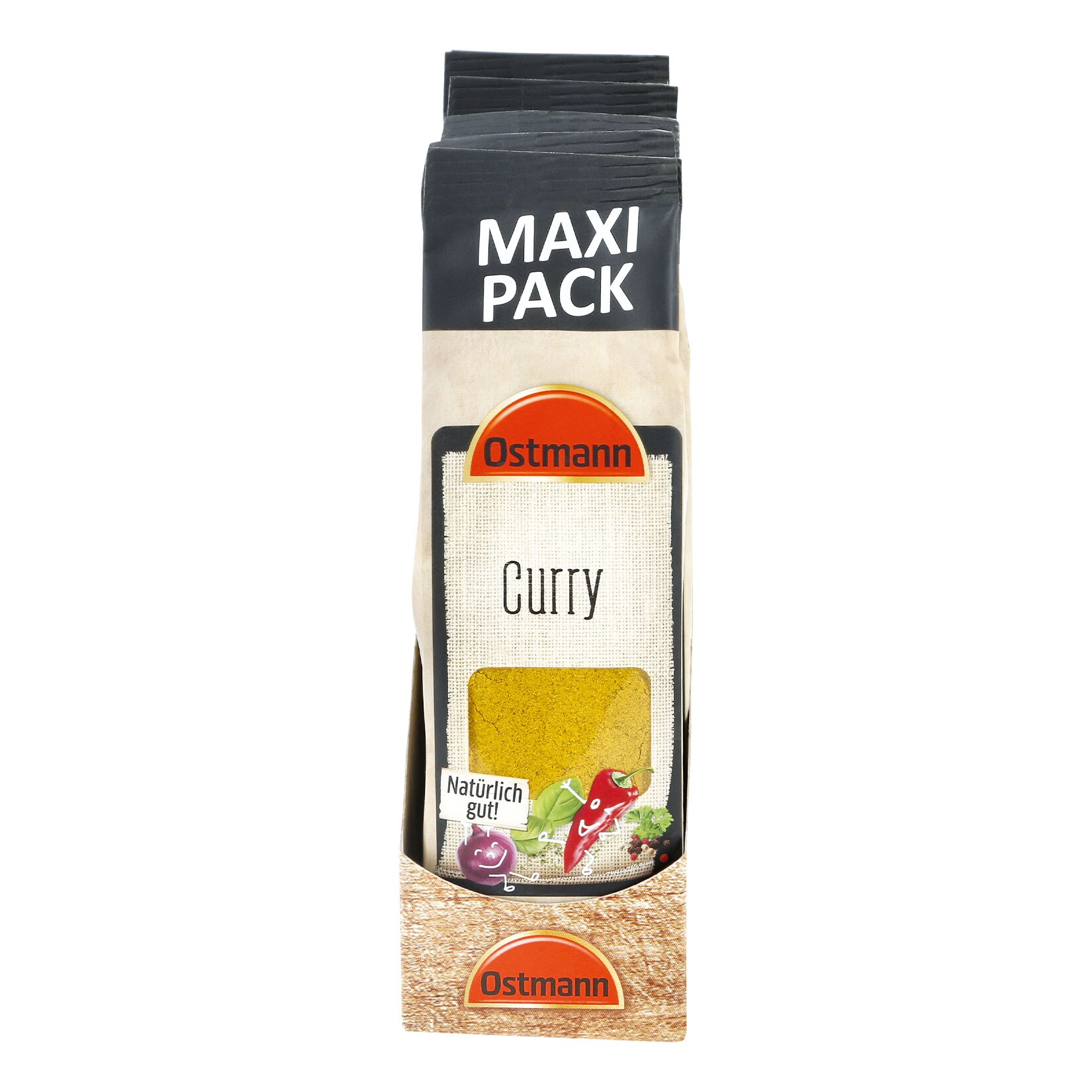 Curry Nachfüllbeutel , 5er Pack