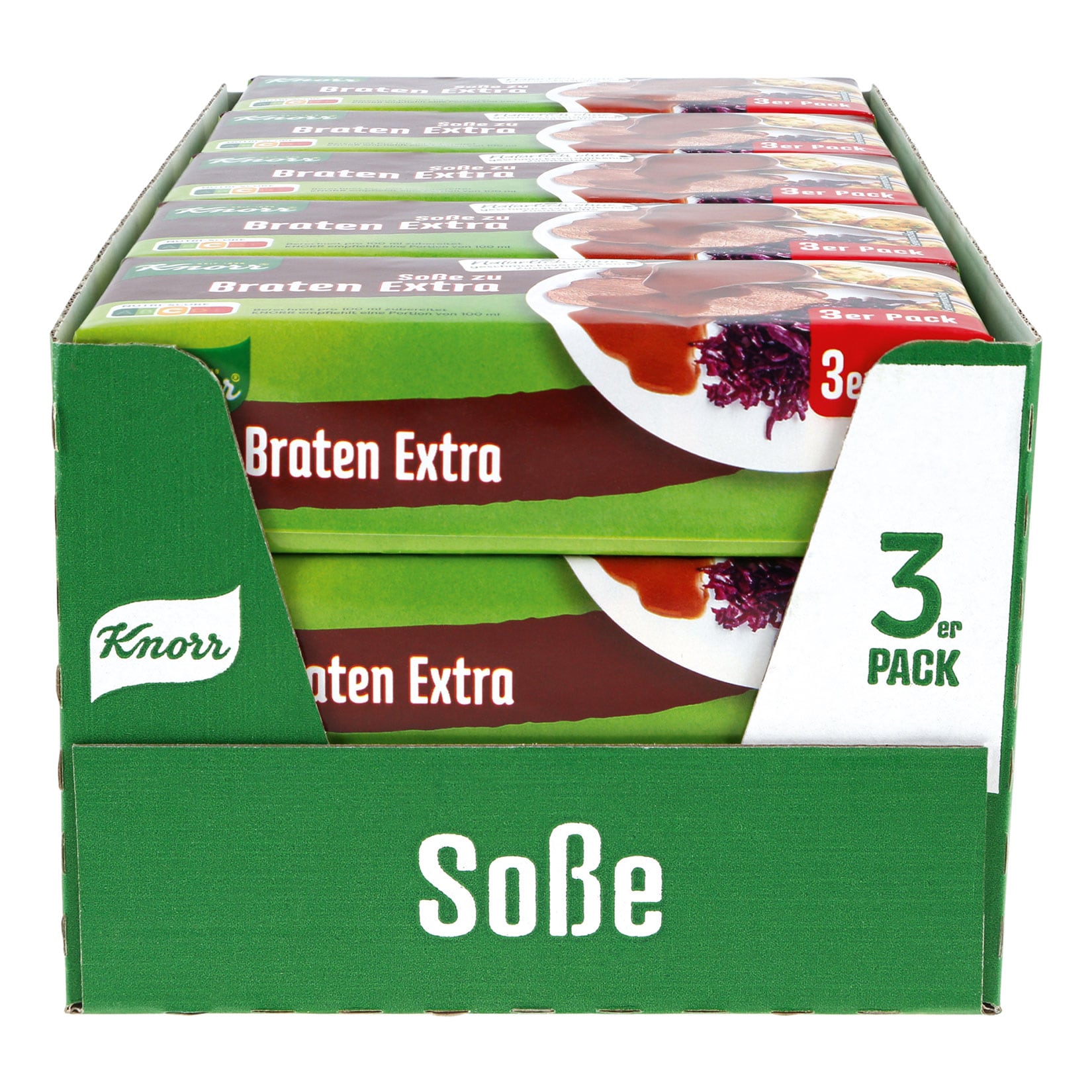 Knorr Bratensauce Extra ergibt 3 x 250 ml, 15er Pack - Bild 1