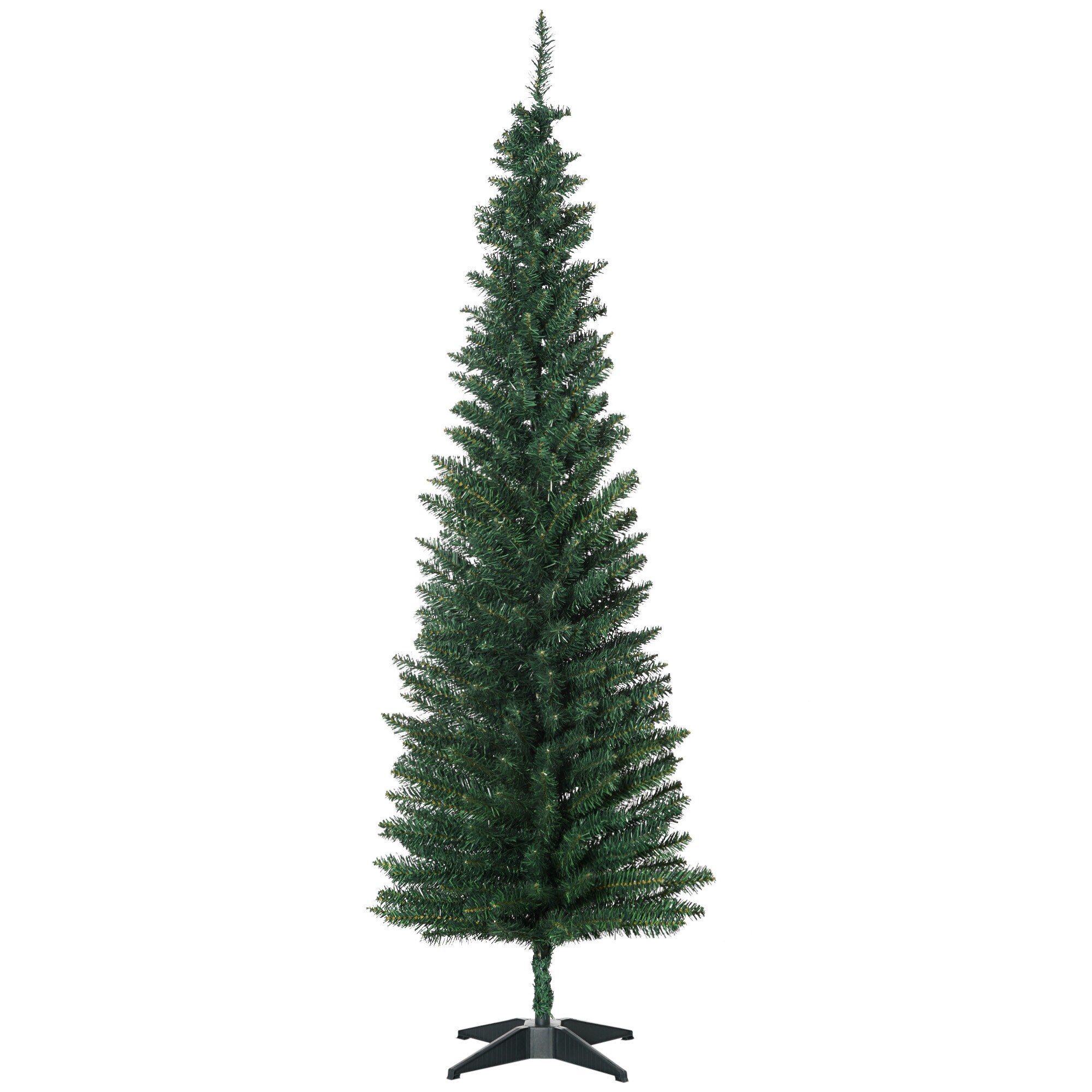 HOMCOM Weihnachtsbaum Kunststoff, Metall - Bild 1