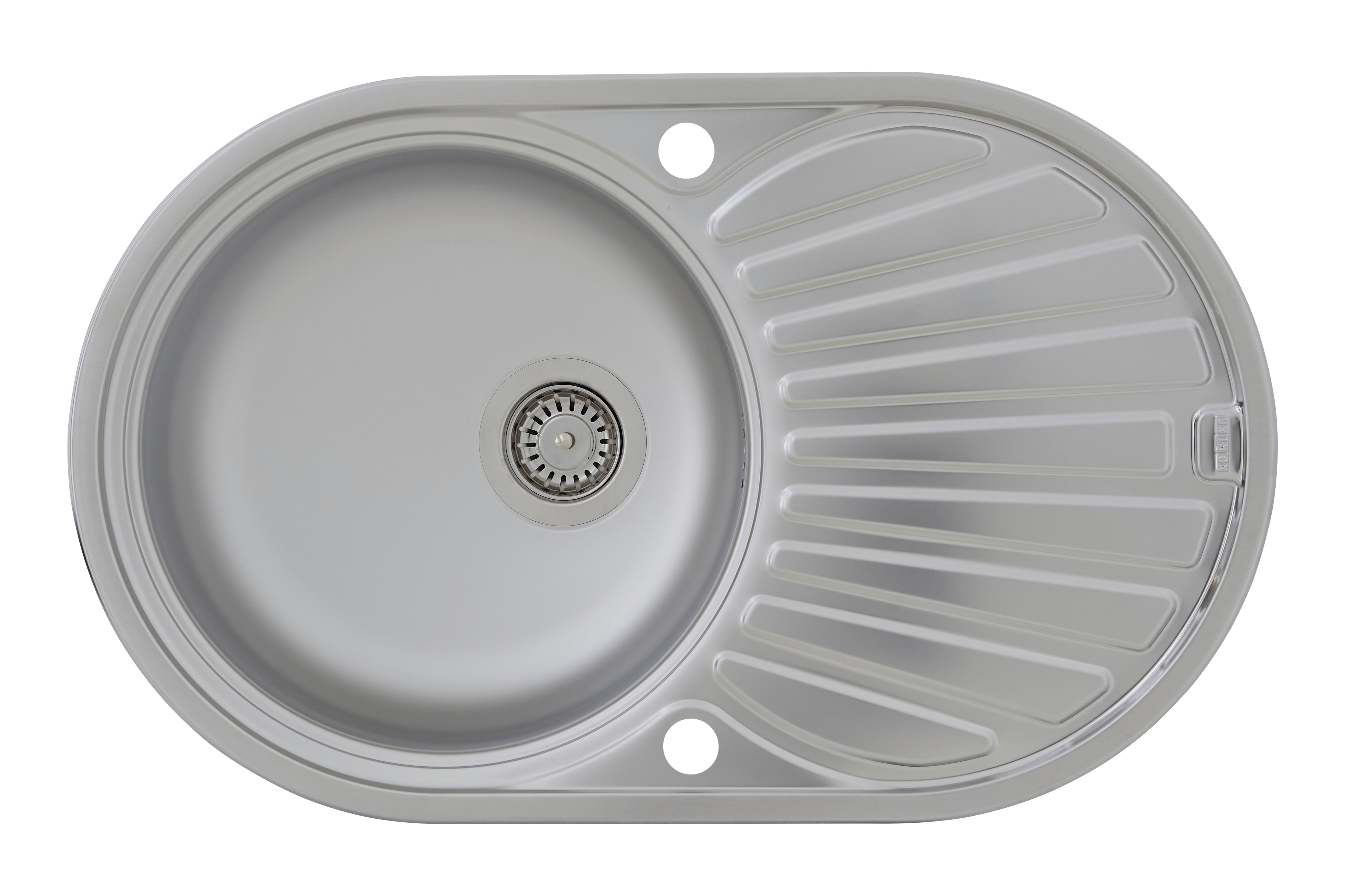 Respekta Edelstahlsp&uuml;le Cansas 77x48 cm - Bild 1