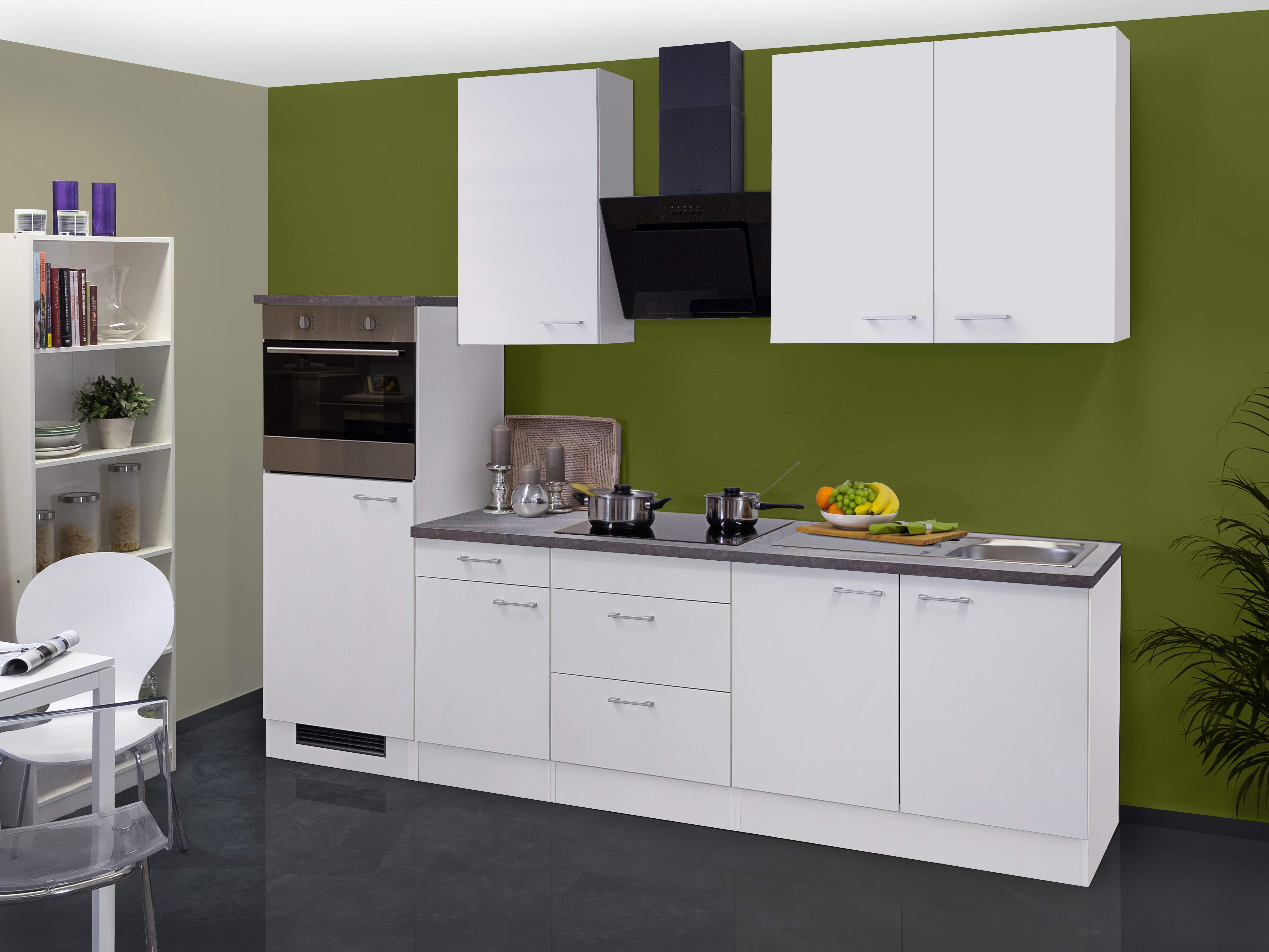 Flex-Well K&uuml;chenzeile 270 cm G-270-2223-017 Lucca - Bild 1