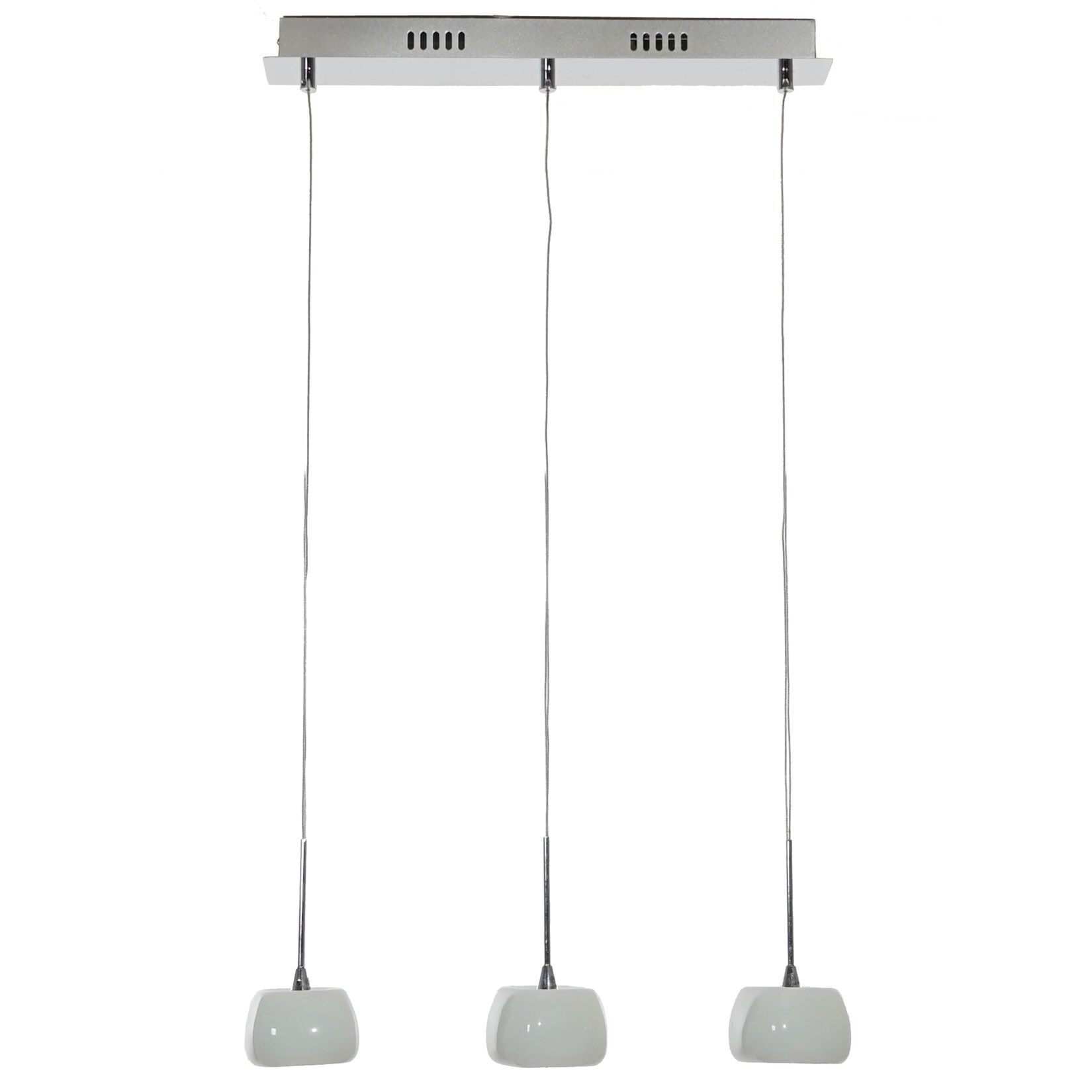 Deckenleuchte HW130, Pendelleuchte Hängeleuchte Deckenlampe, 3-flammig