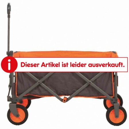 Portal Alf Bollerwagen - grau/orange - Bild 1
