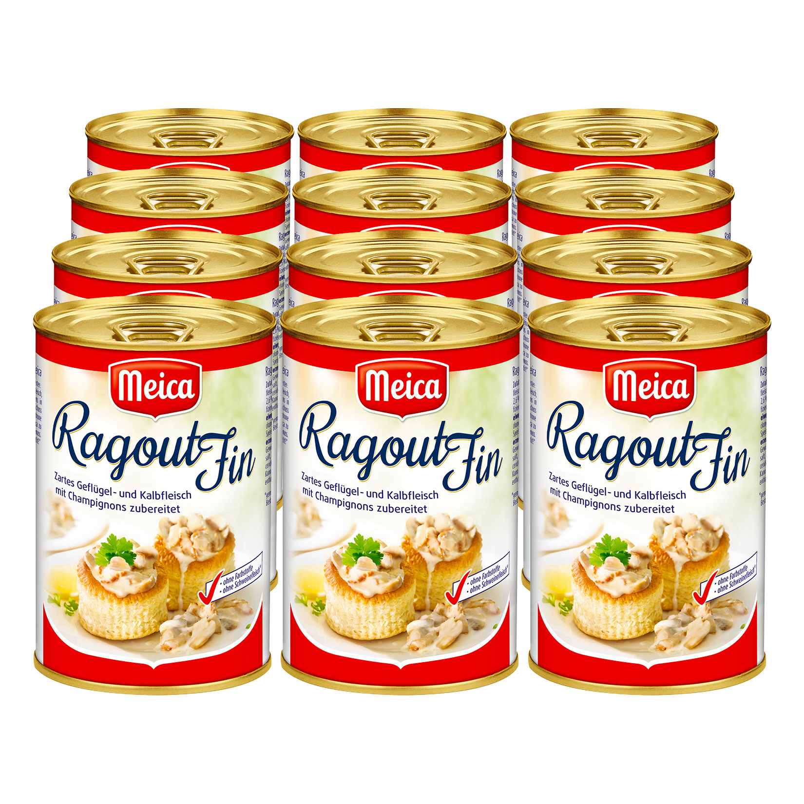 Meica Ragout Fin 400 g, 12er Pack - Bild 1