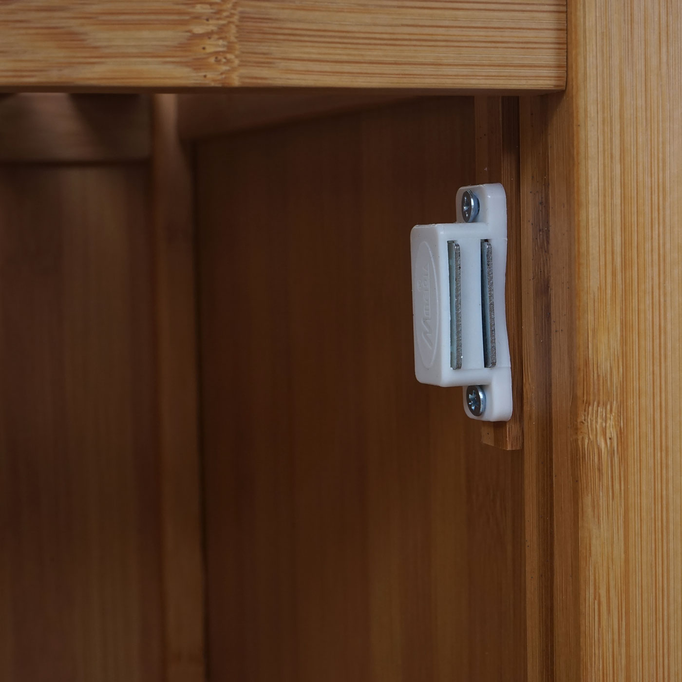 Badezimmerset MCW-B18, Komplett Badezimmer Badmbel Badset Badschrank mit  Tr, Bambus online kaufen bei Netto