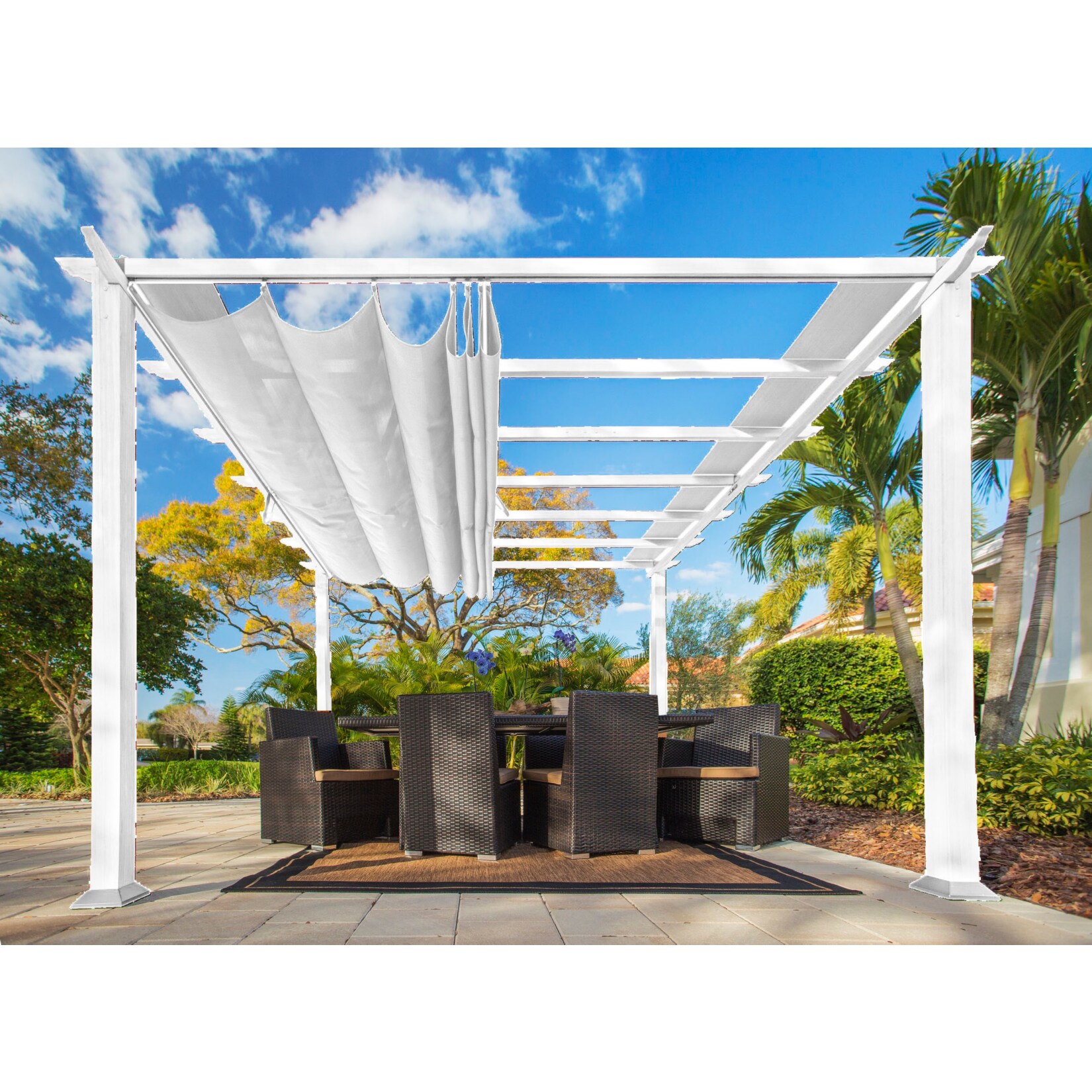 Paragon Aluminium Pergola Florenz 350x505 cm
