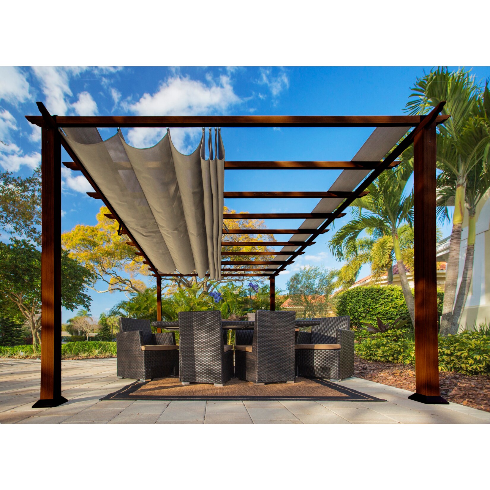 Paragon Aluminium Pergola Florenz 350×505 cm | 00852580008330