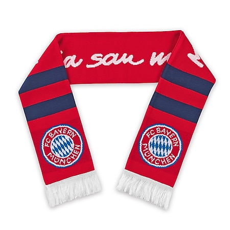 Schal Mia San Mia 57 PIN / Anstecker FC Bayern München Lizenzware 